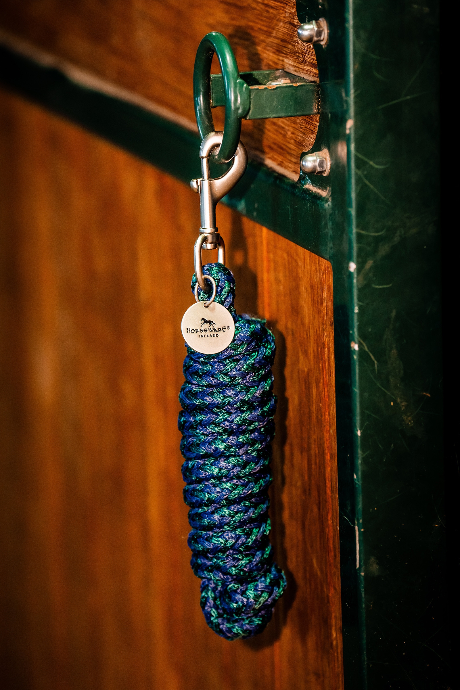 Navy / Hunter Green Horseware Signature Lead Rope
