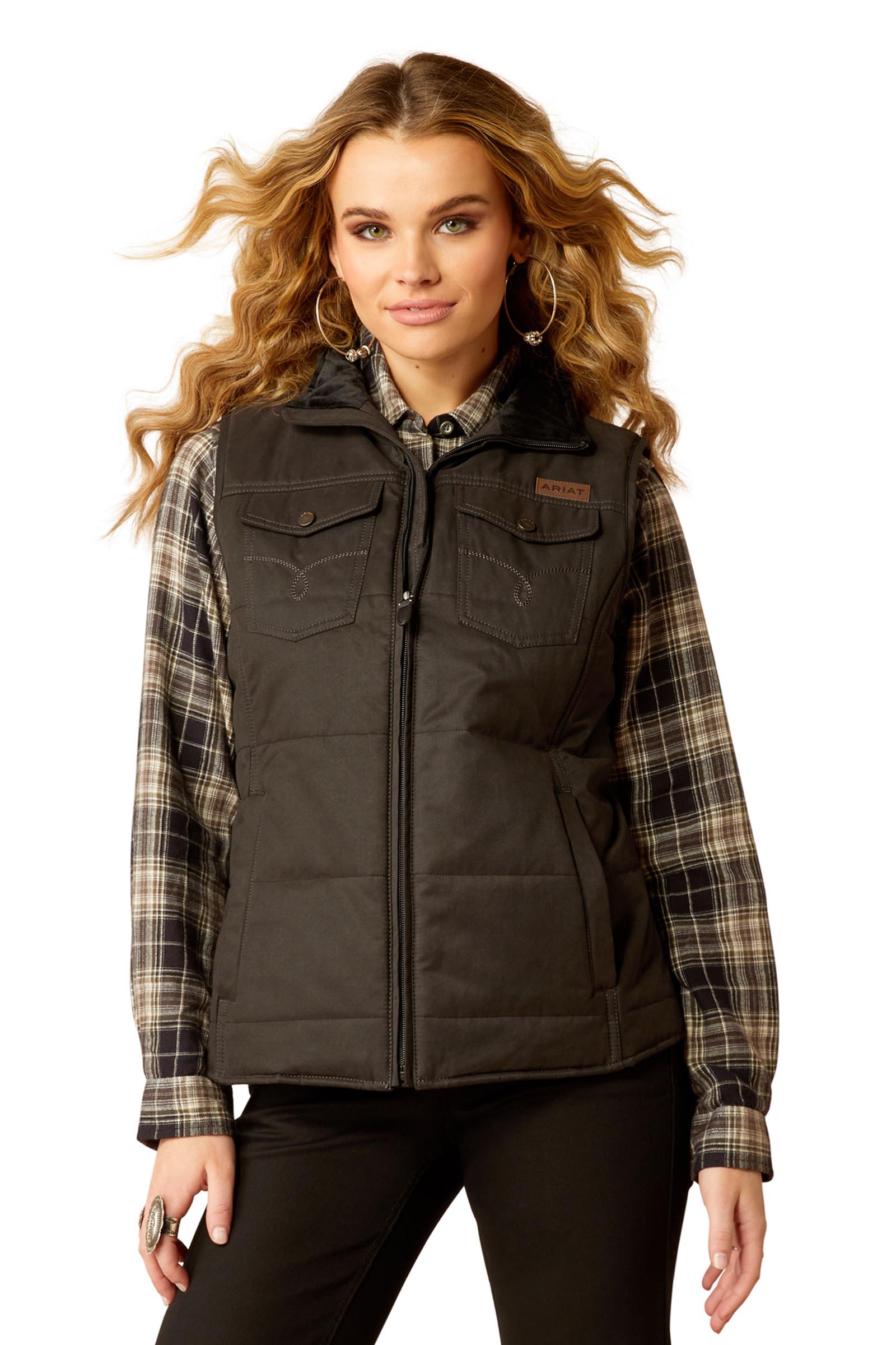 Ariat Grizzly Women's Quilted Vest