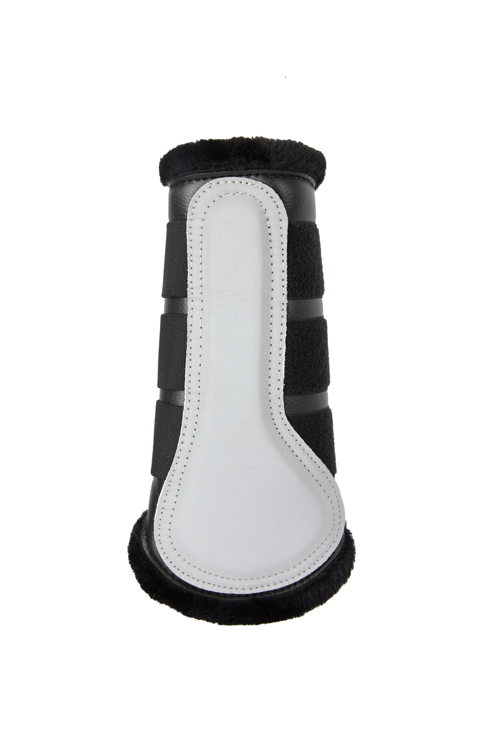 Horze Luminox Reflective Brushing Boots, Front