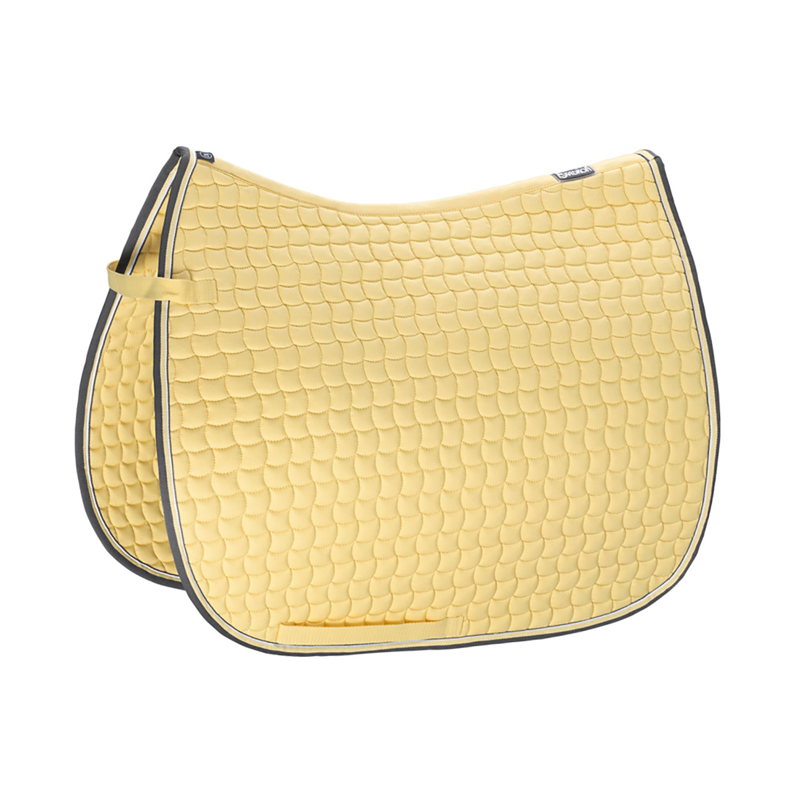 Yellow Eskadron Cotton Contrast All Purpose Saddle Pad