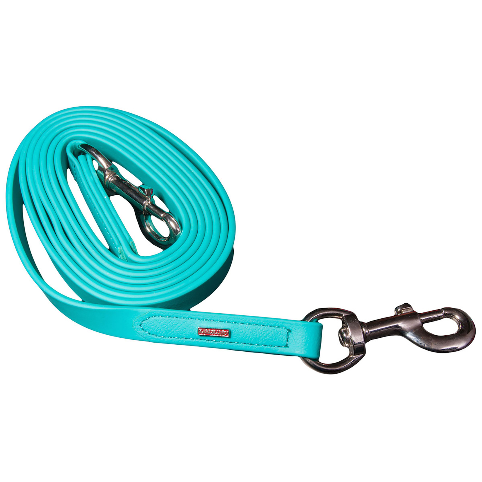 Turquoise Blue/Chrome Karlslund SuperStrap reins