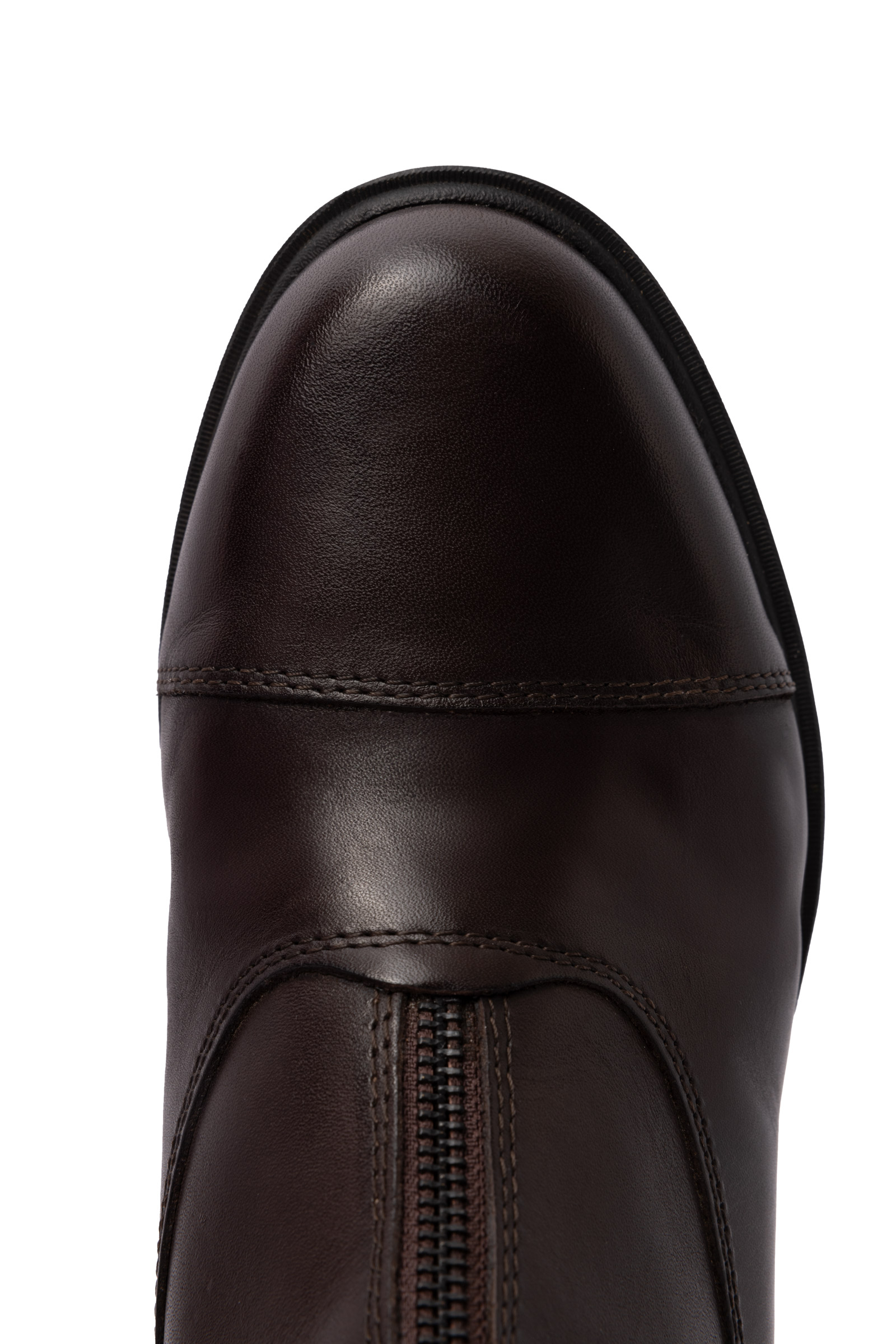 Horze Rose Leather Jodphur Boots with Front Zipper