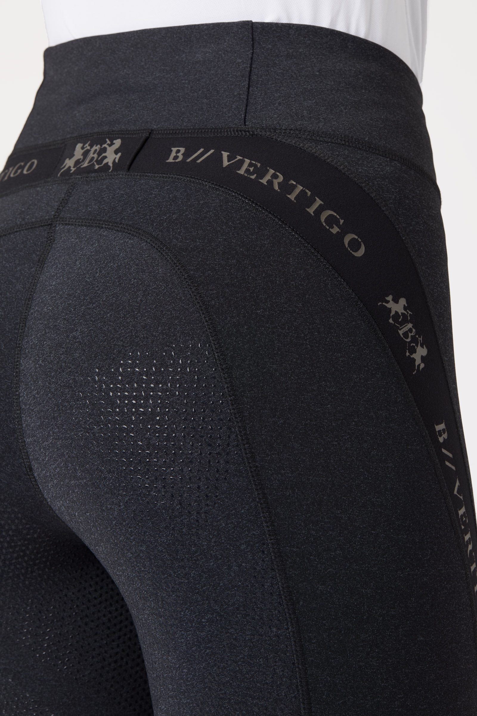 B Vertigo Jenny Women's Silicone Full Seat Riding Tights UPF 40+