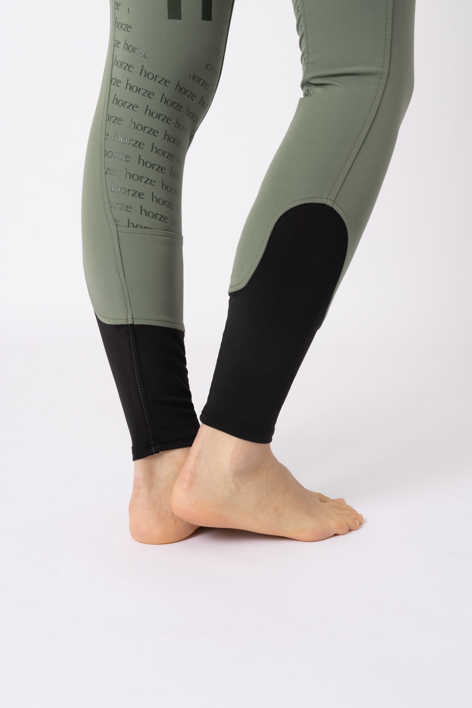 Horze Women's High Waist Silicone Full Seat Breeches