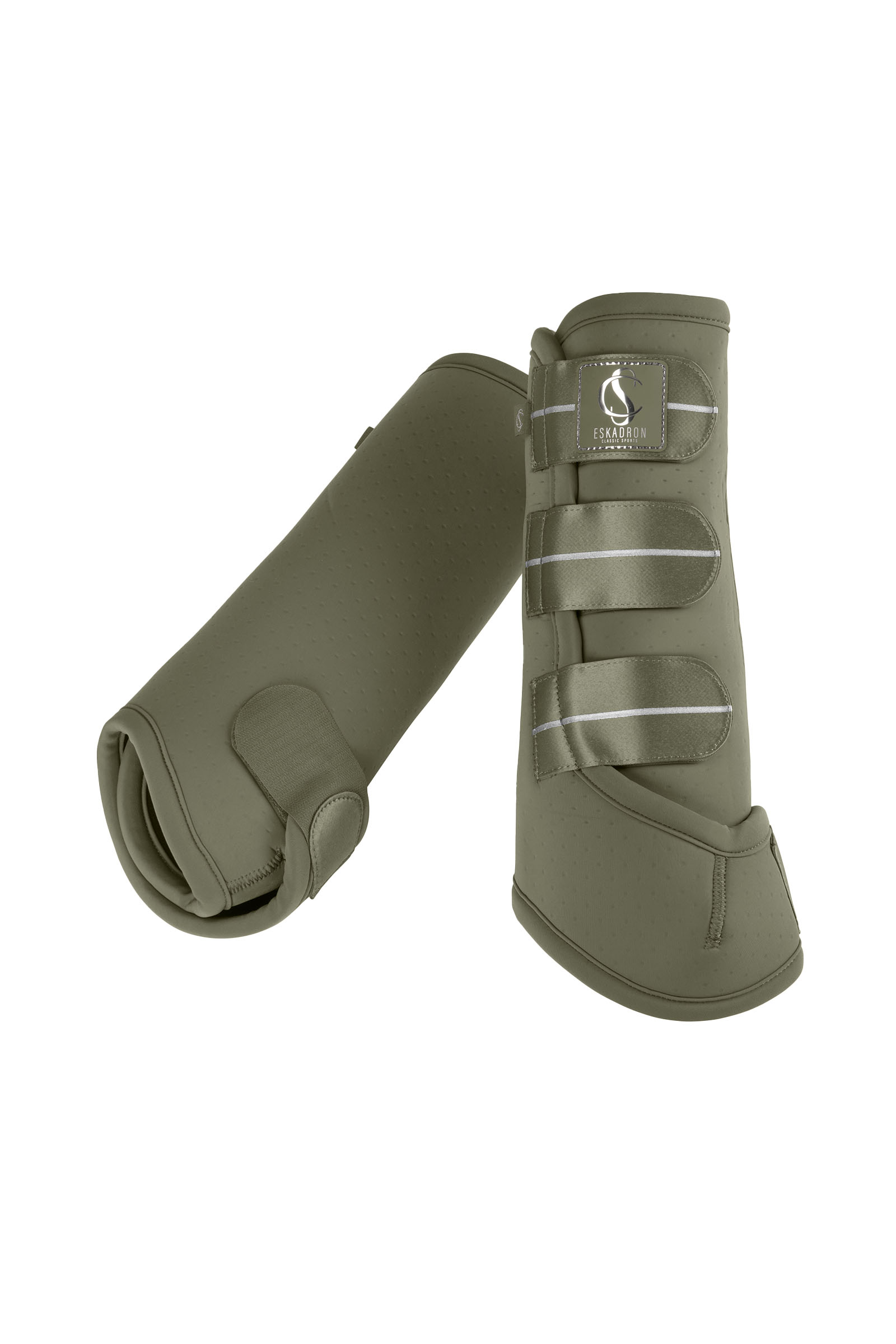 dusty olive Eskadron Classic Sports SS25 Pro Dressage Tendon Boots, Hind