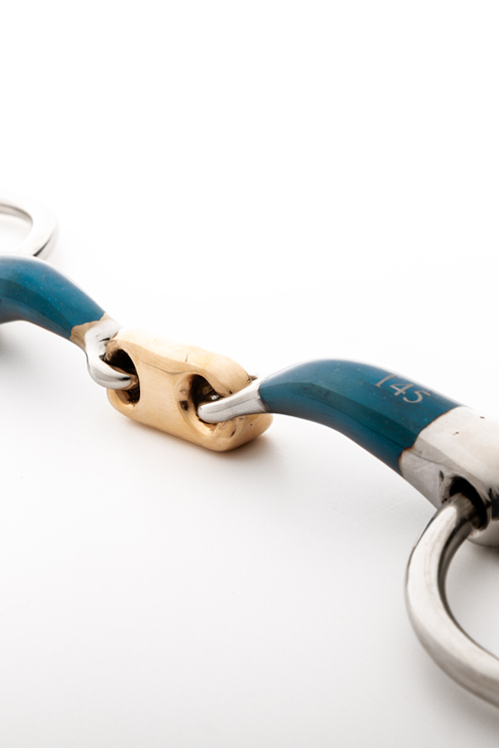 Kavalkade Ergonomic Snaffle Bit Double Jointed, 14 mm