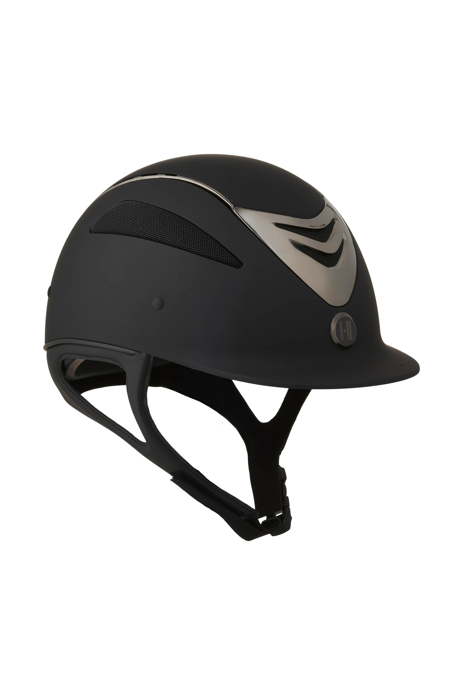 OneK Defender Pro Matt Chrome Riding Helmet