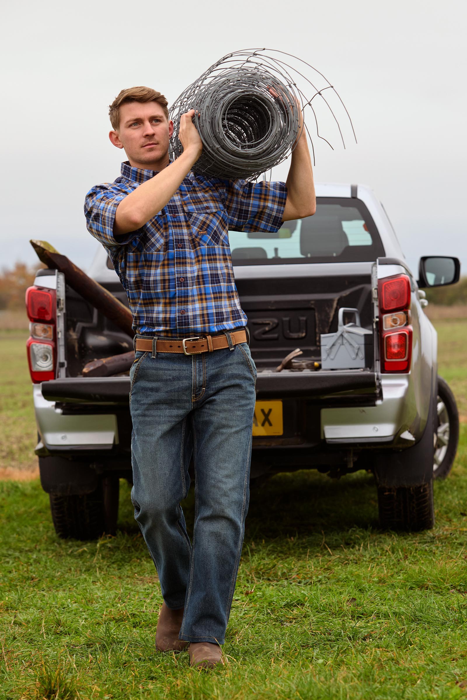 Ariat Rebar M7 Slim DuraStretch Men's Workhorse Straight Leg Jeans