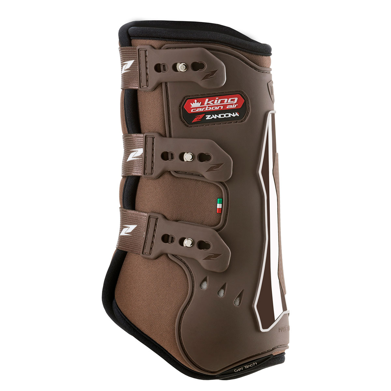 Brown Zandona King Carbon Air Tendon Boots, Front