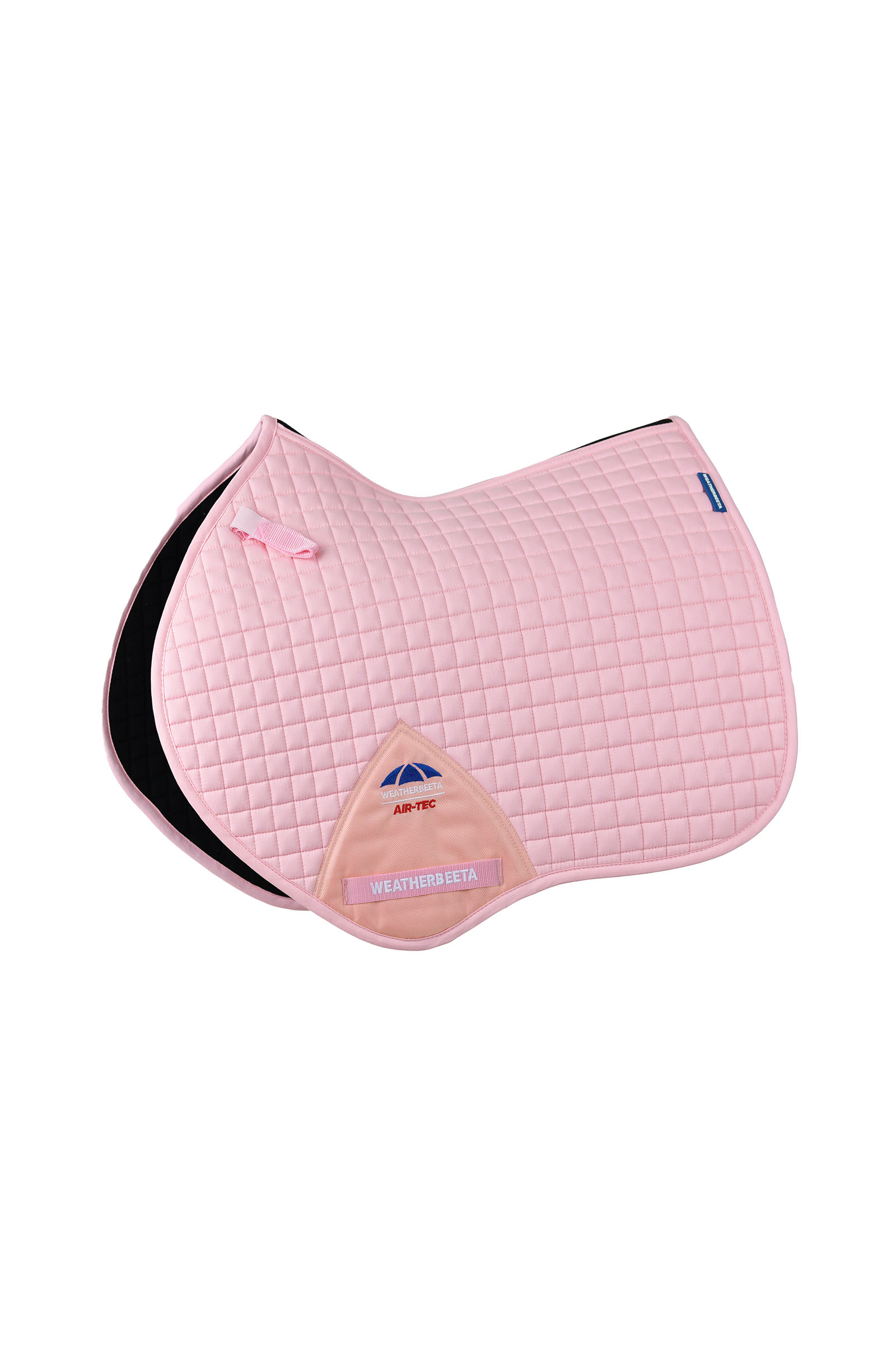 Light Pink Weatherbeeta Prime Air-Tec Jump Shaped Saddle Pad