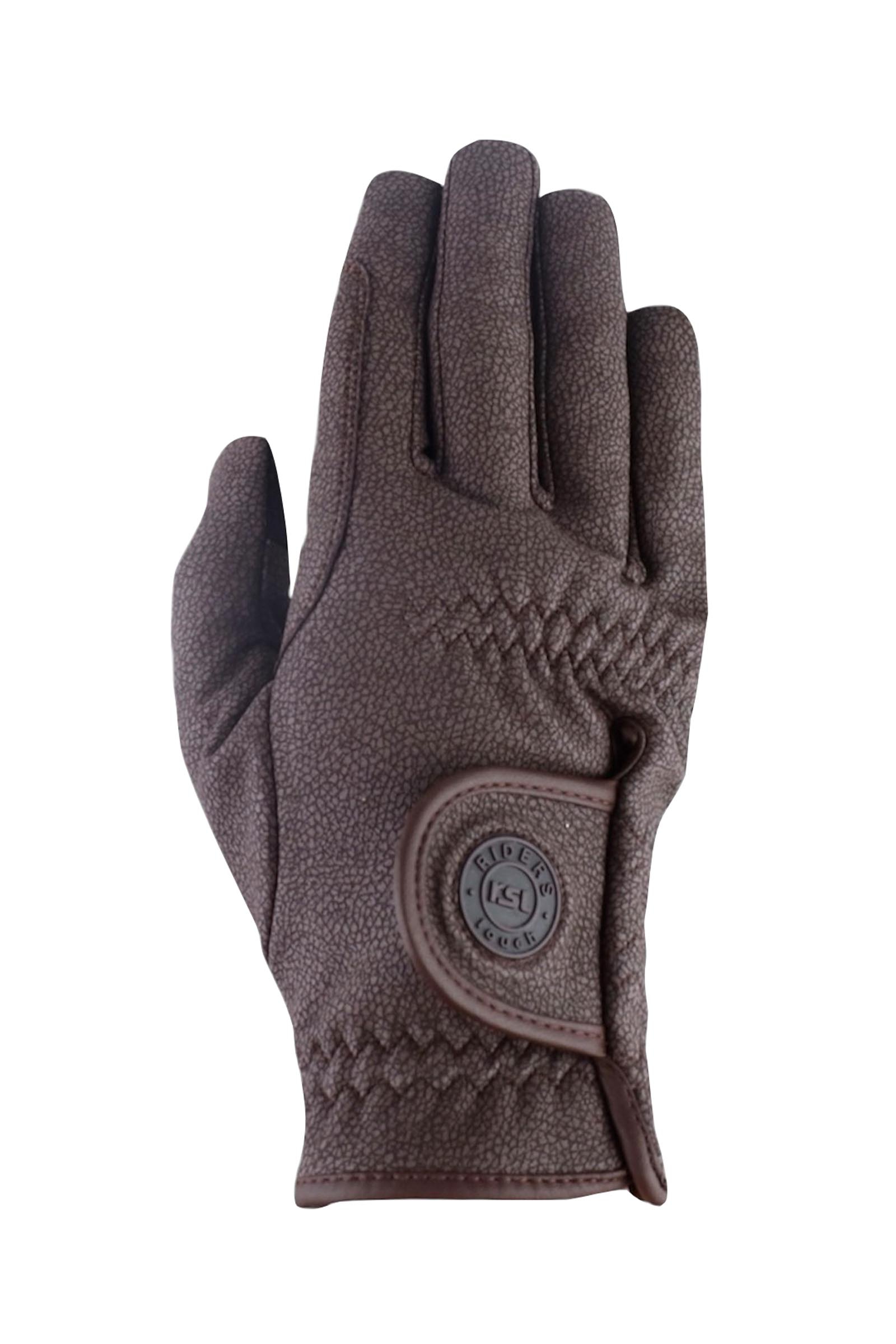 Brown RSL Georgia Riding Gloves With JP Serino