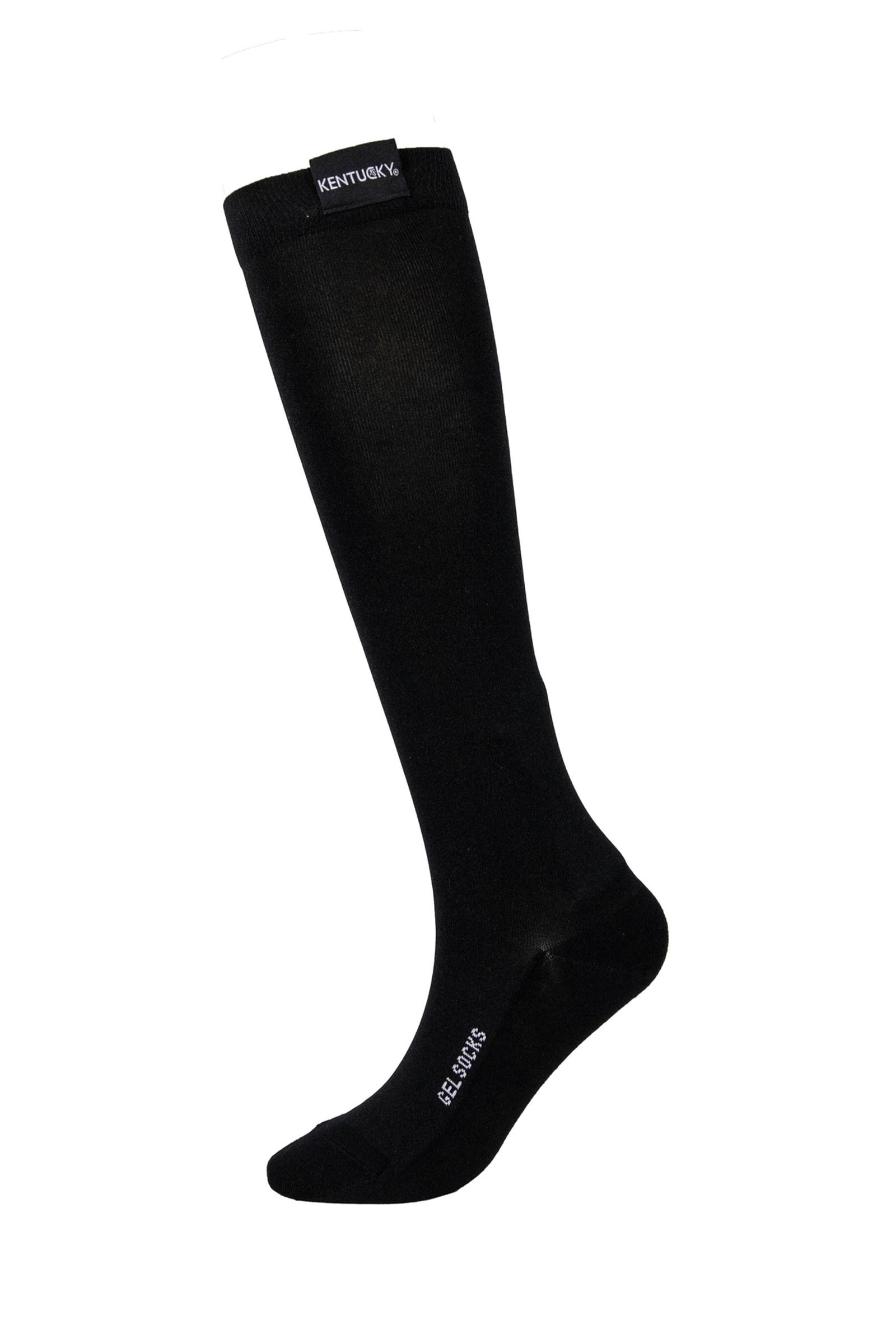 Black Kentucky Achilles gel riding socks  