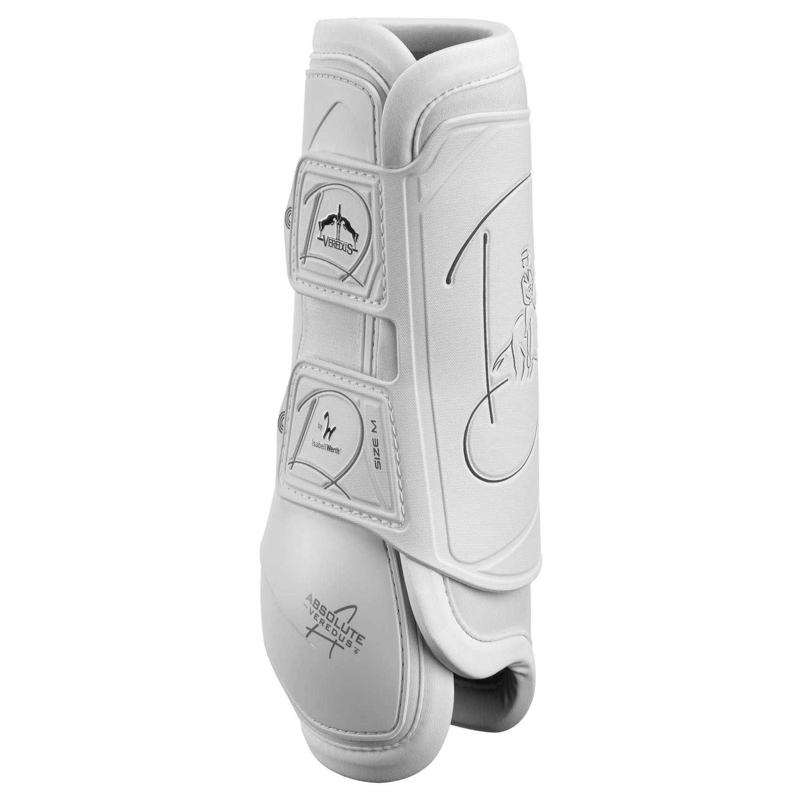 White Veredus Absolute Easy Strap Boots, Rear
