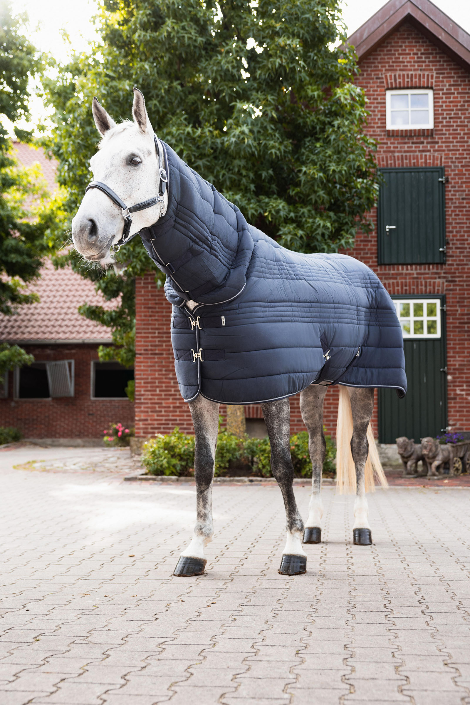 Horze Kingsley Combo Stable Rug with Neck, 300g