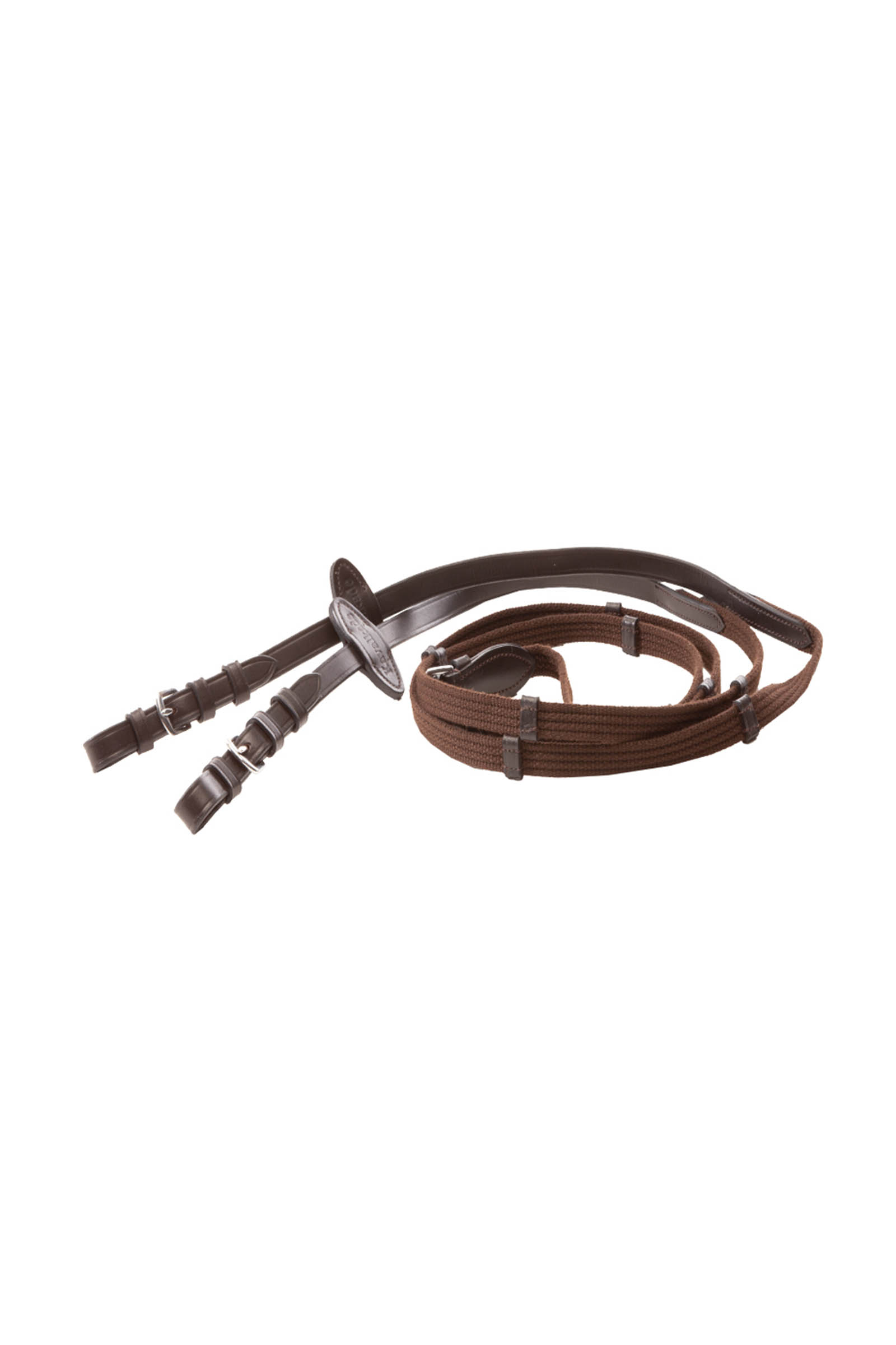 Dark Brown Kavalkade Webbed reins Classic