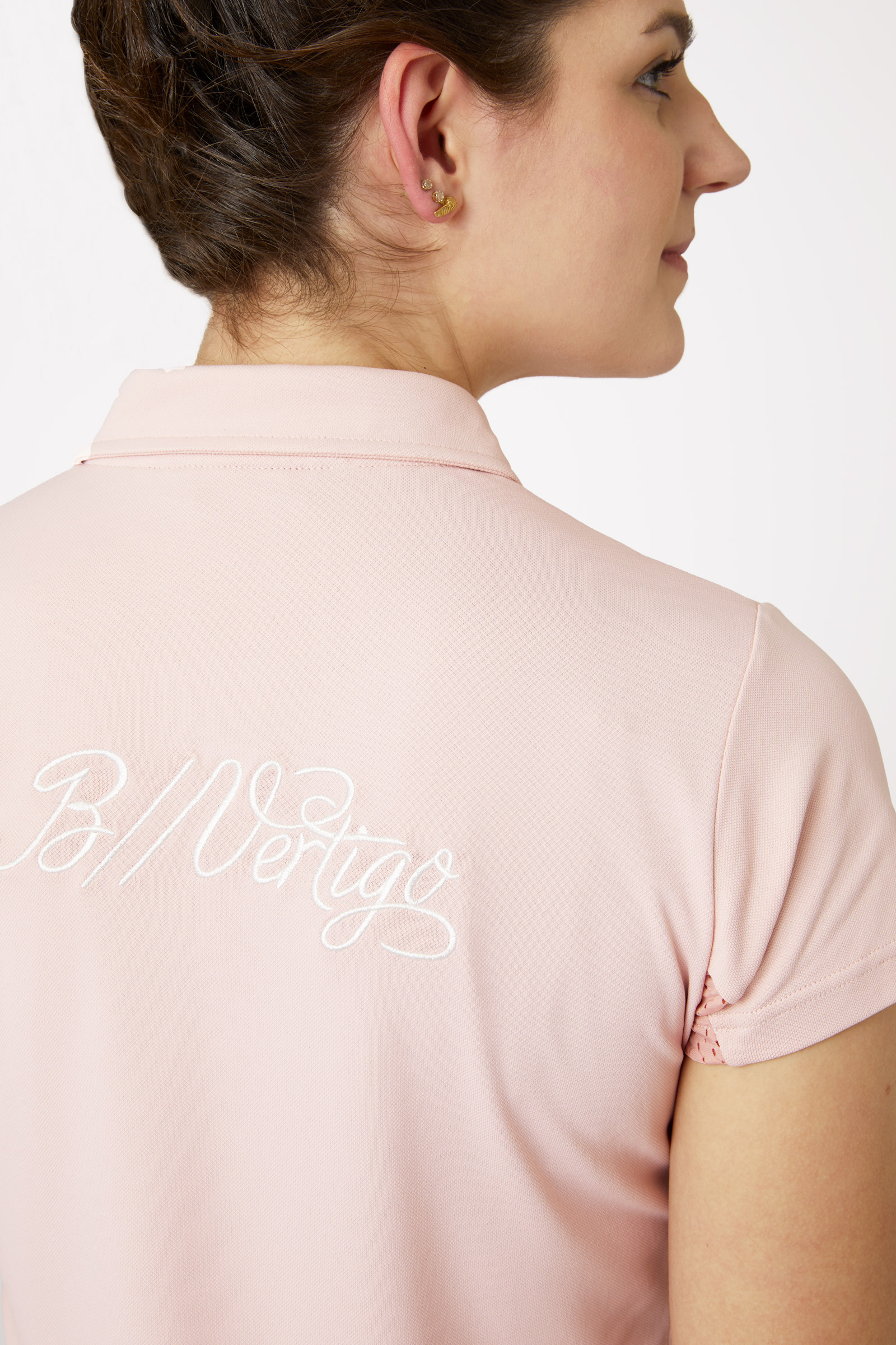 B Vertigo Claudine Women's Short Sleeve Polo Shirt