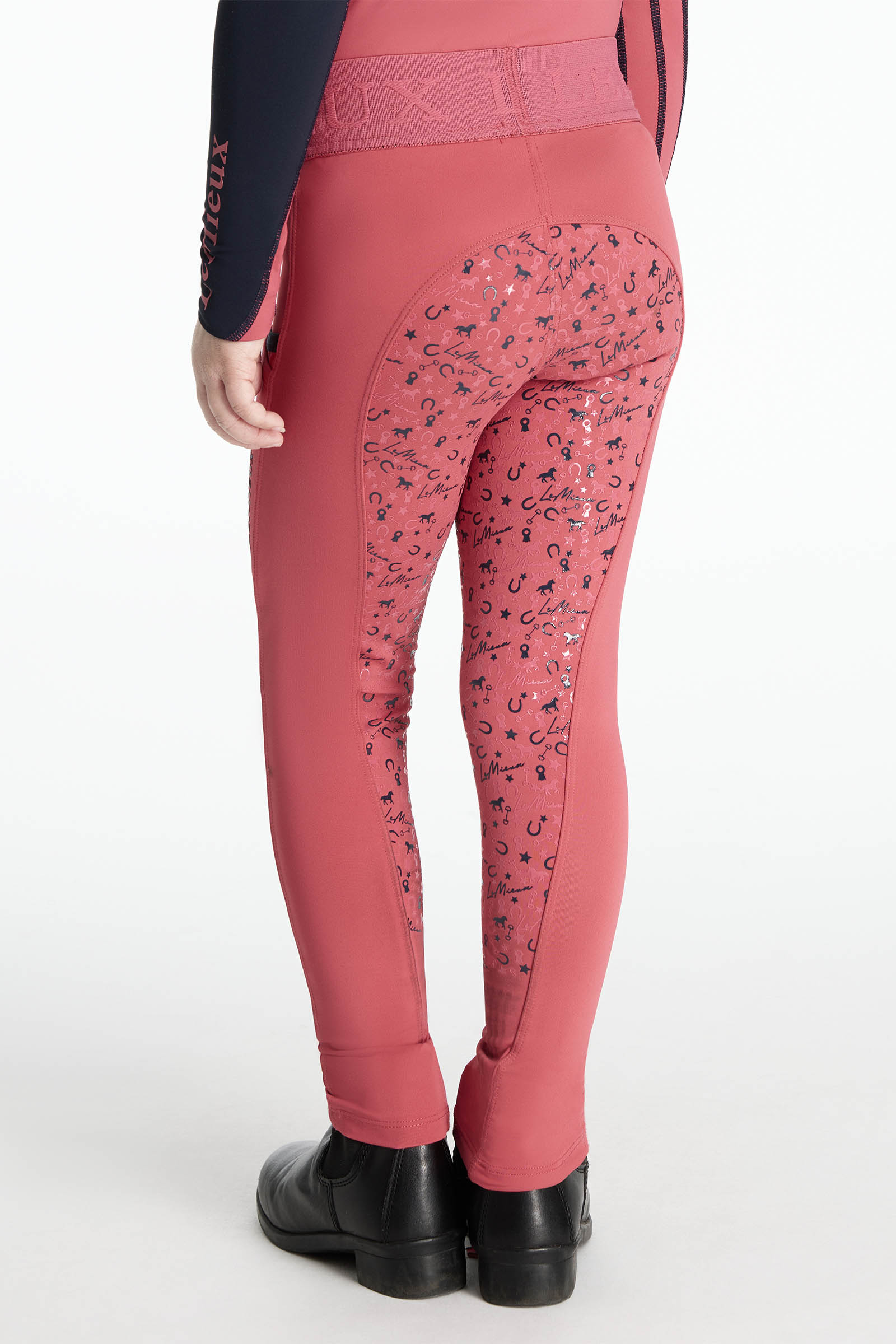 Cranberry LeMieux Mini Pull On Kid´s Riding Pants