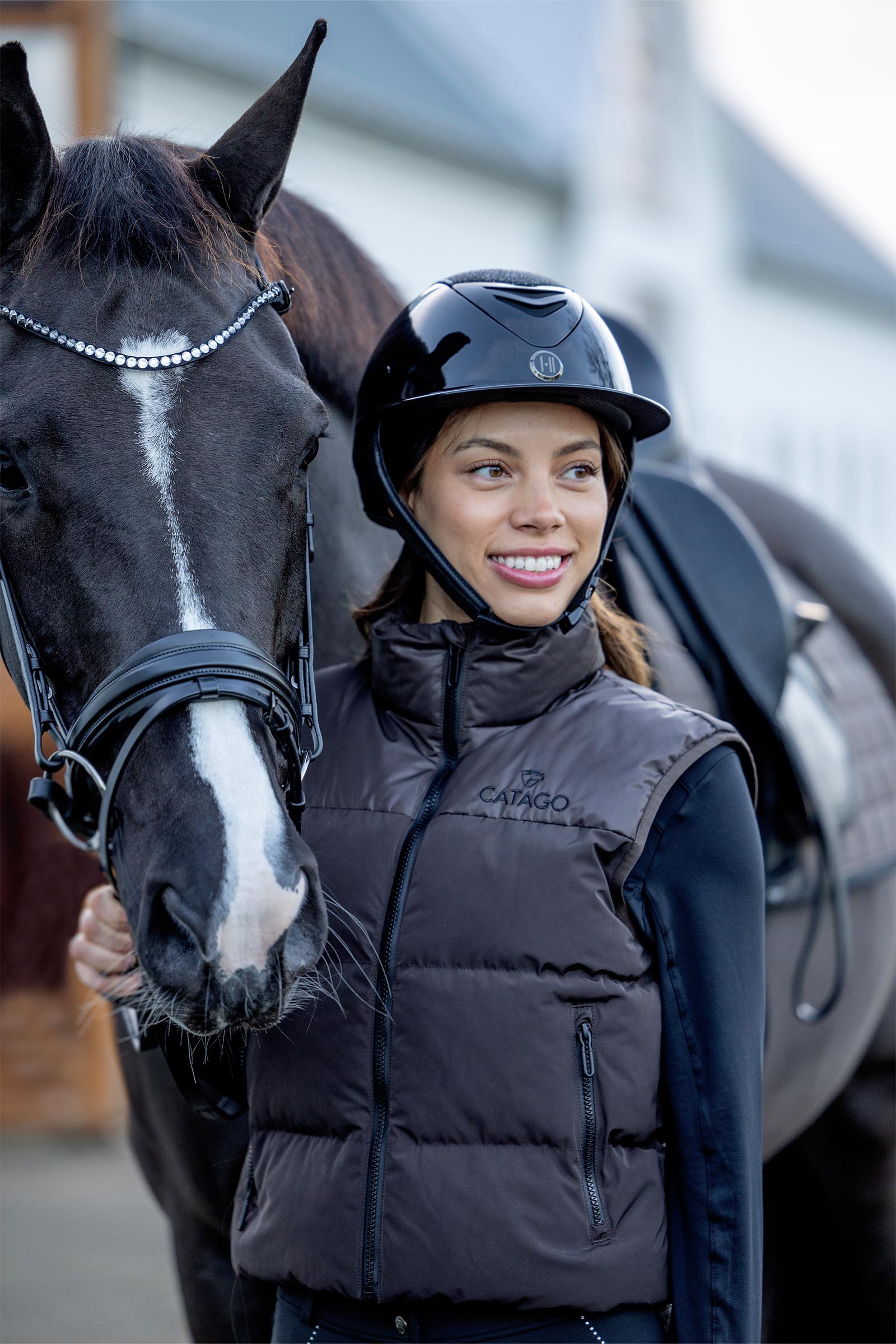 OneK Avance Glossy Glitter Riding Helmet