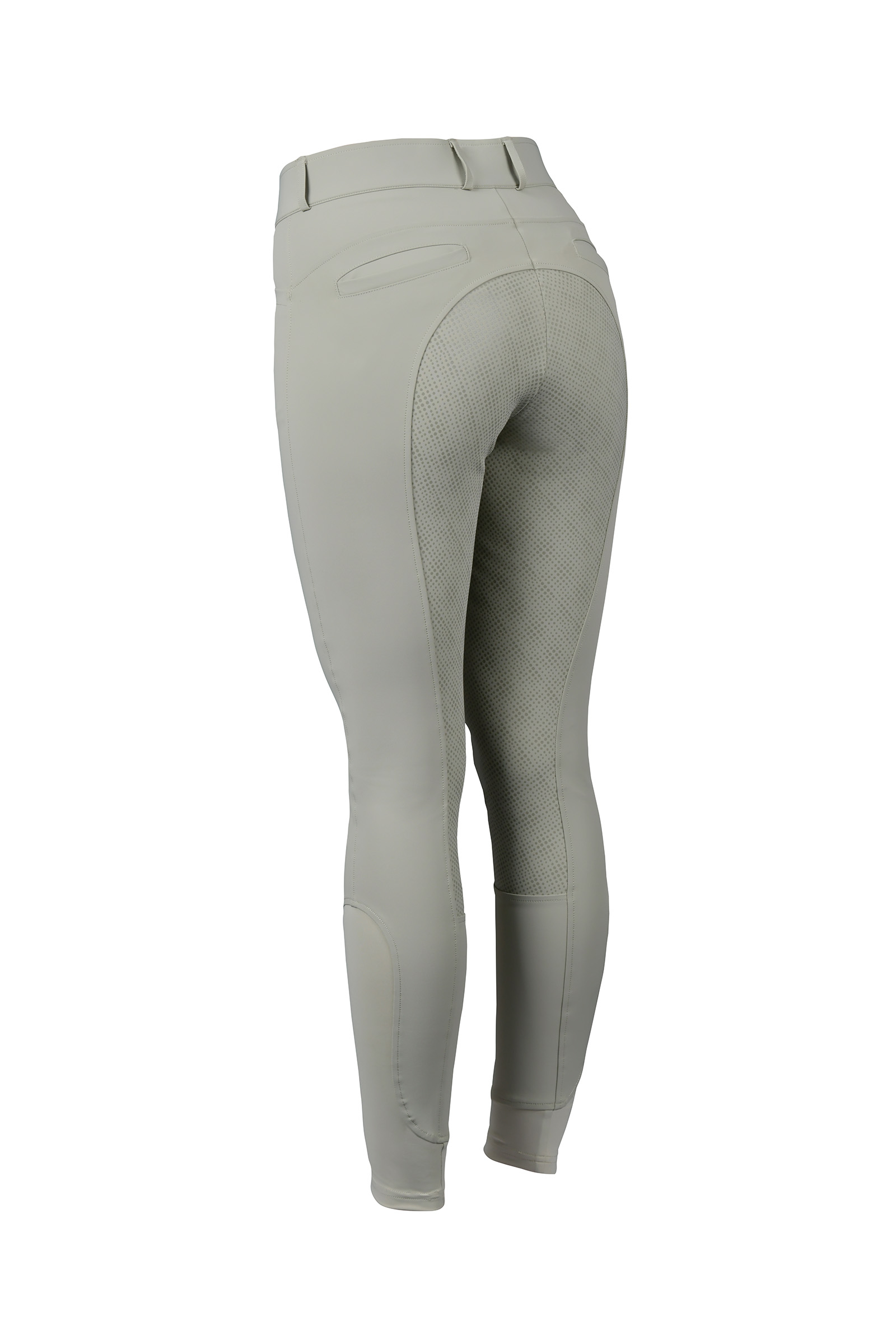 Beige Weatherbeeta Duet Women's Fullseat Riding Breeches