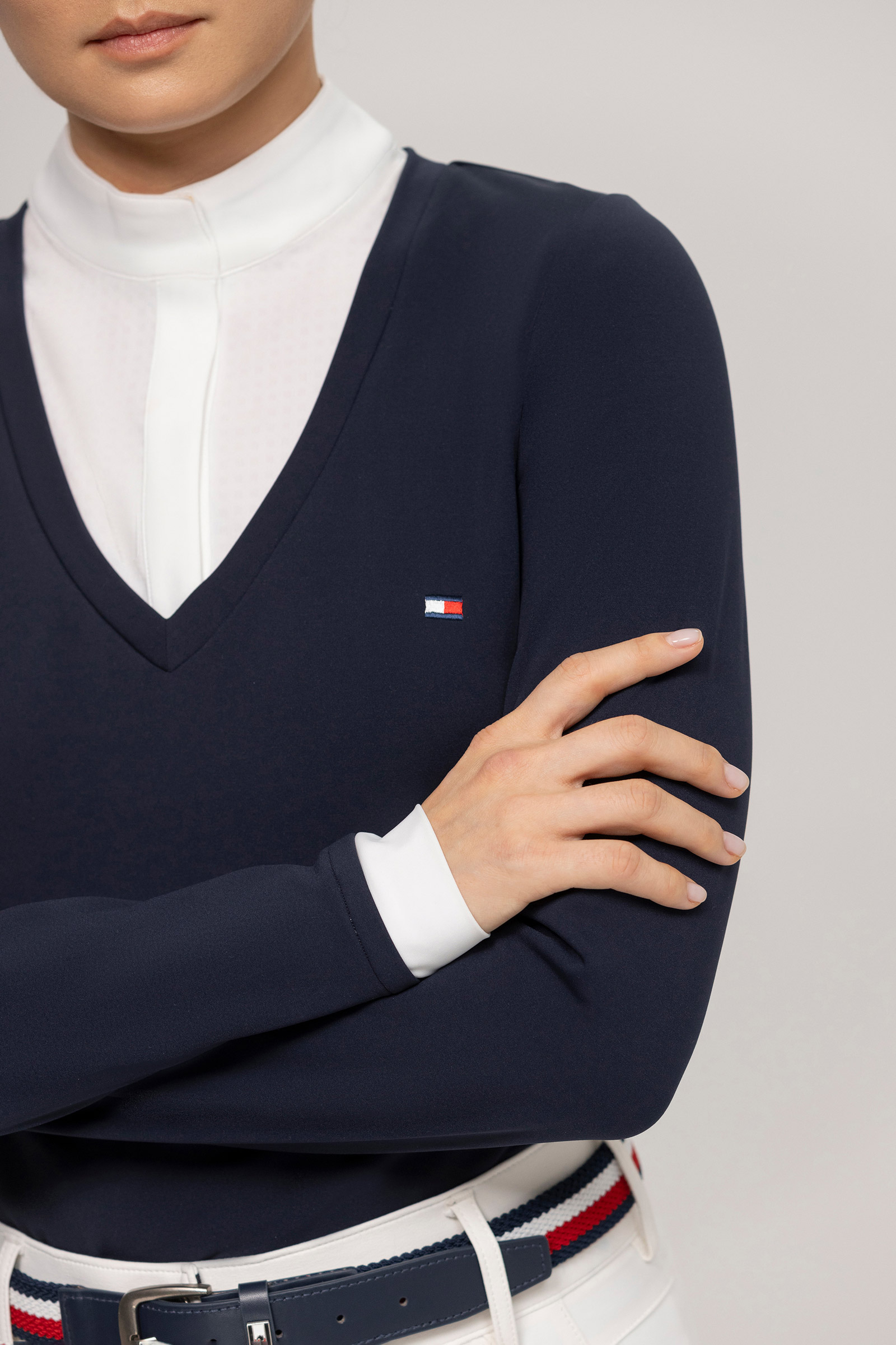 Tommy Hilfiger Equestrian Montana Women´s 2-in-1 Show Shirt