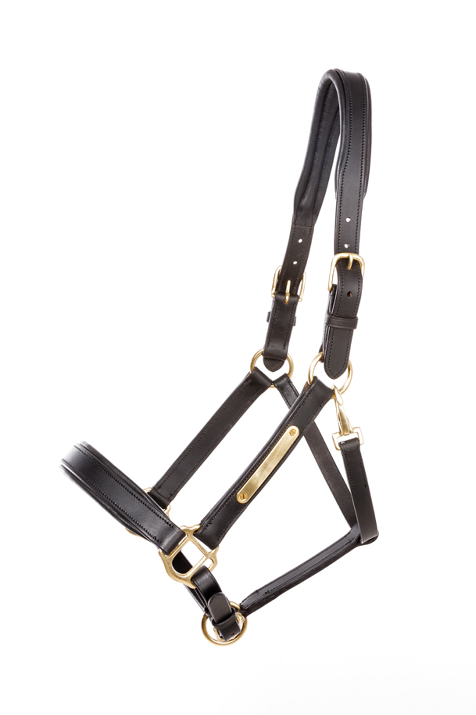 black/black Kavalkade Leather halter Cinta