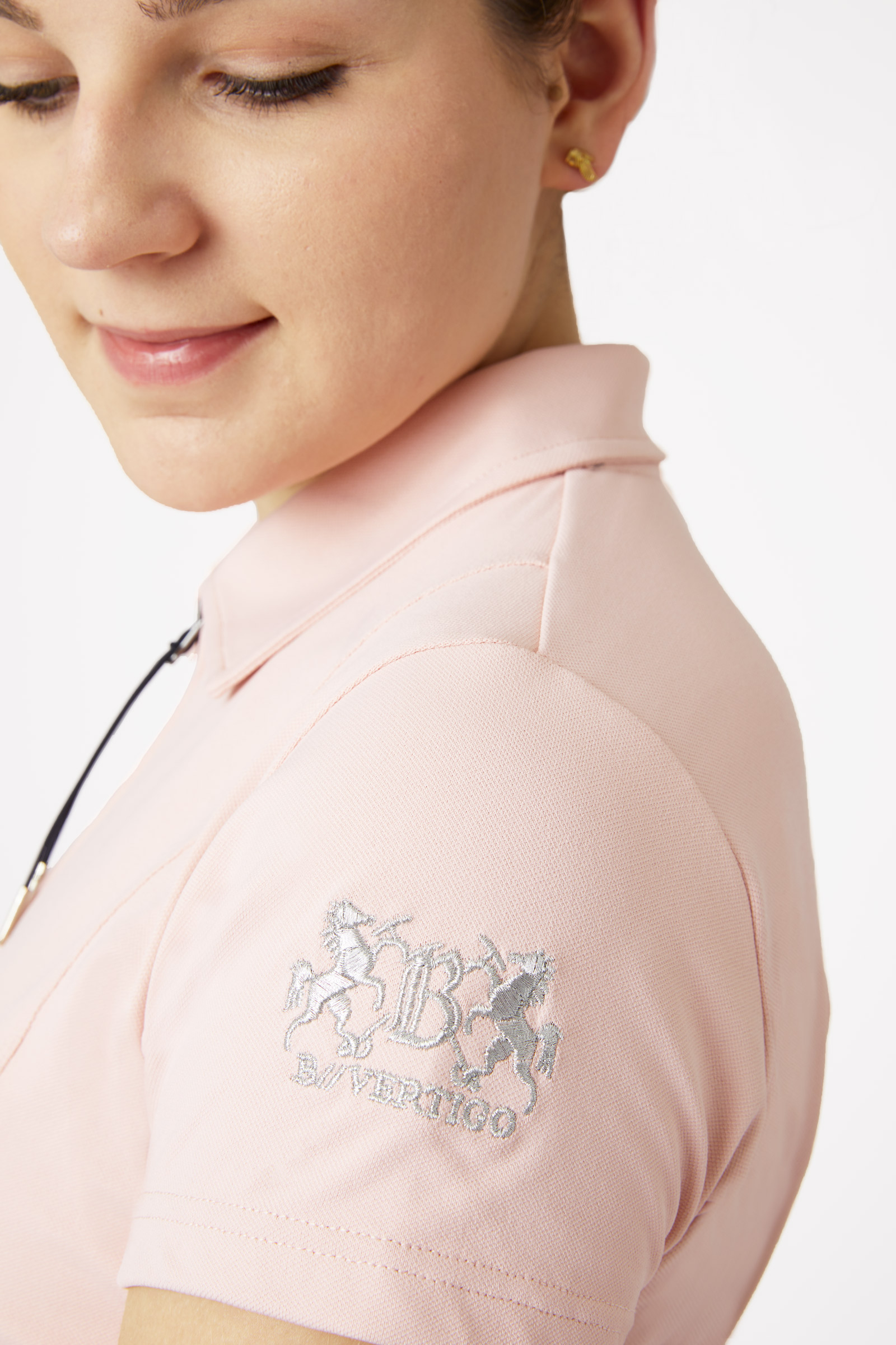 B Vertigo Claudine Women's Short Sleeve Polo Shirt