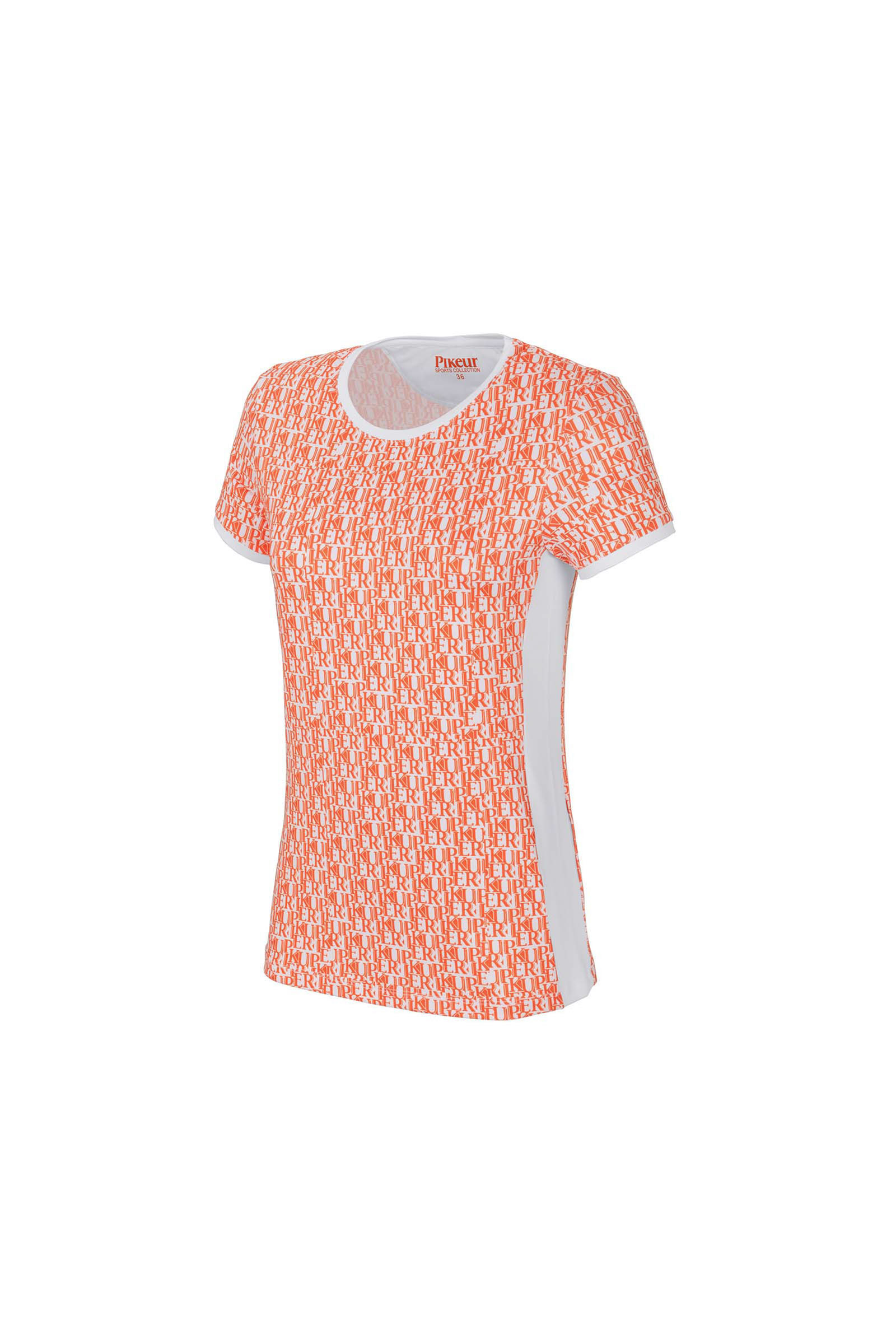 White/ Peach Amber Pink Pikeur Vilja Ladies' Functional Shirt