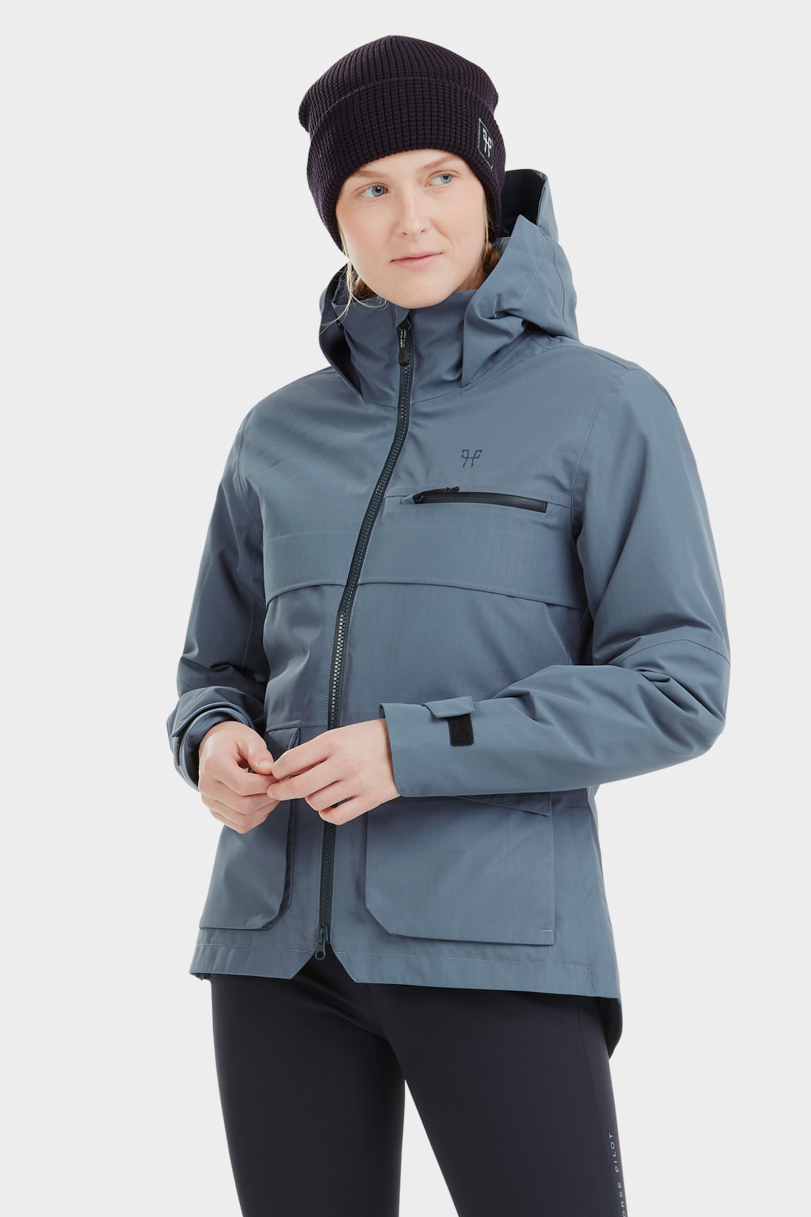 Vintage Indigo Horse Pilot Essential Women&acute;s Jacket