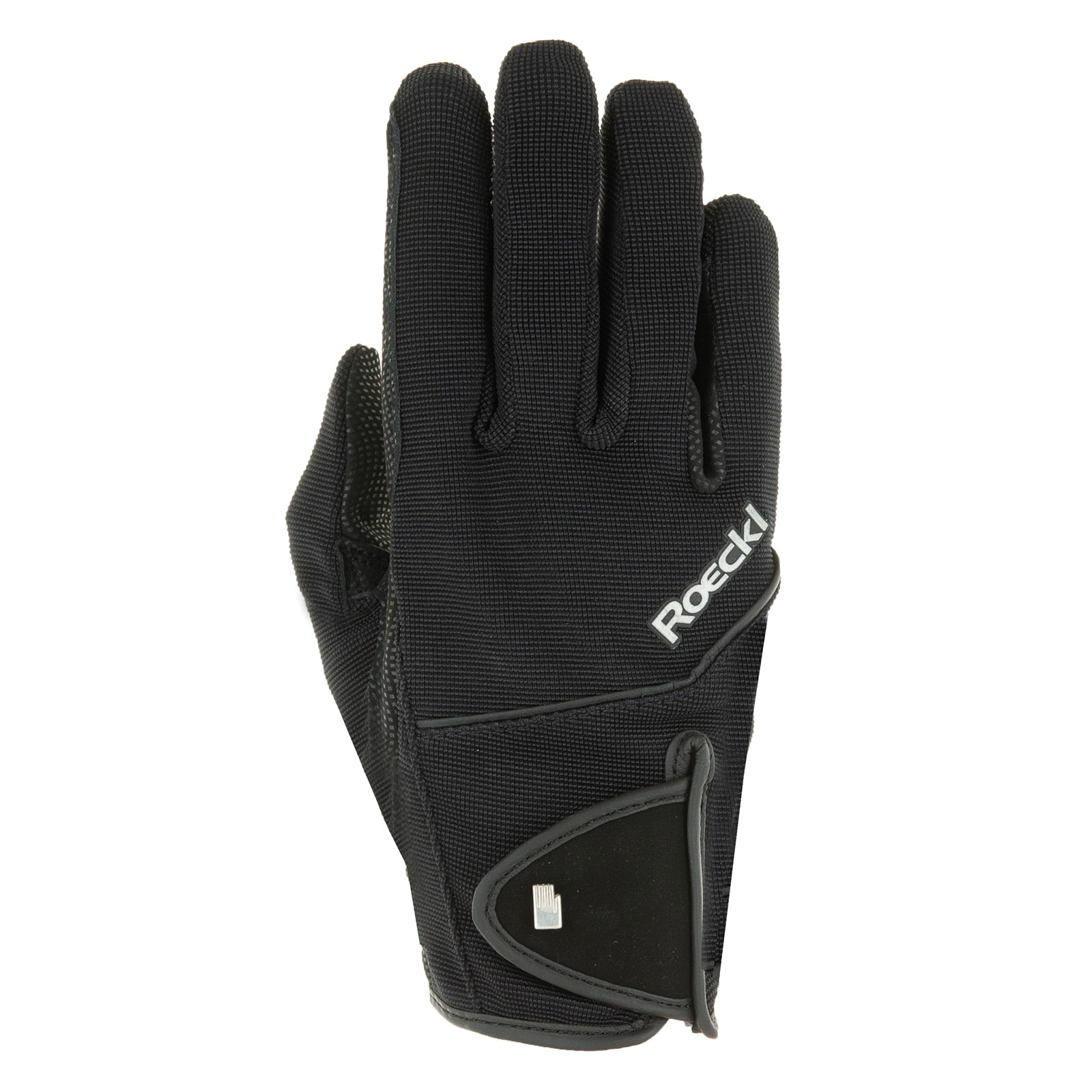 Black Roeckl Milano Riding Gloves