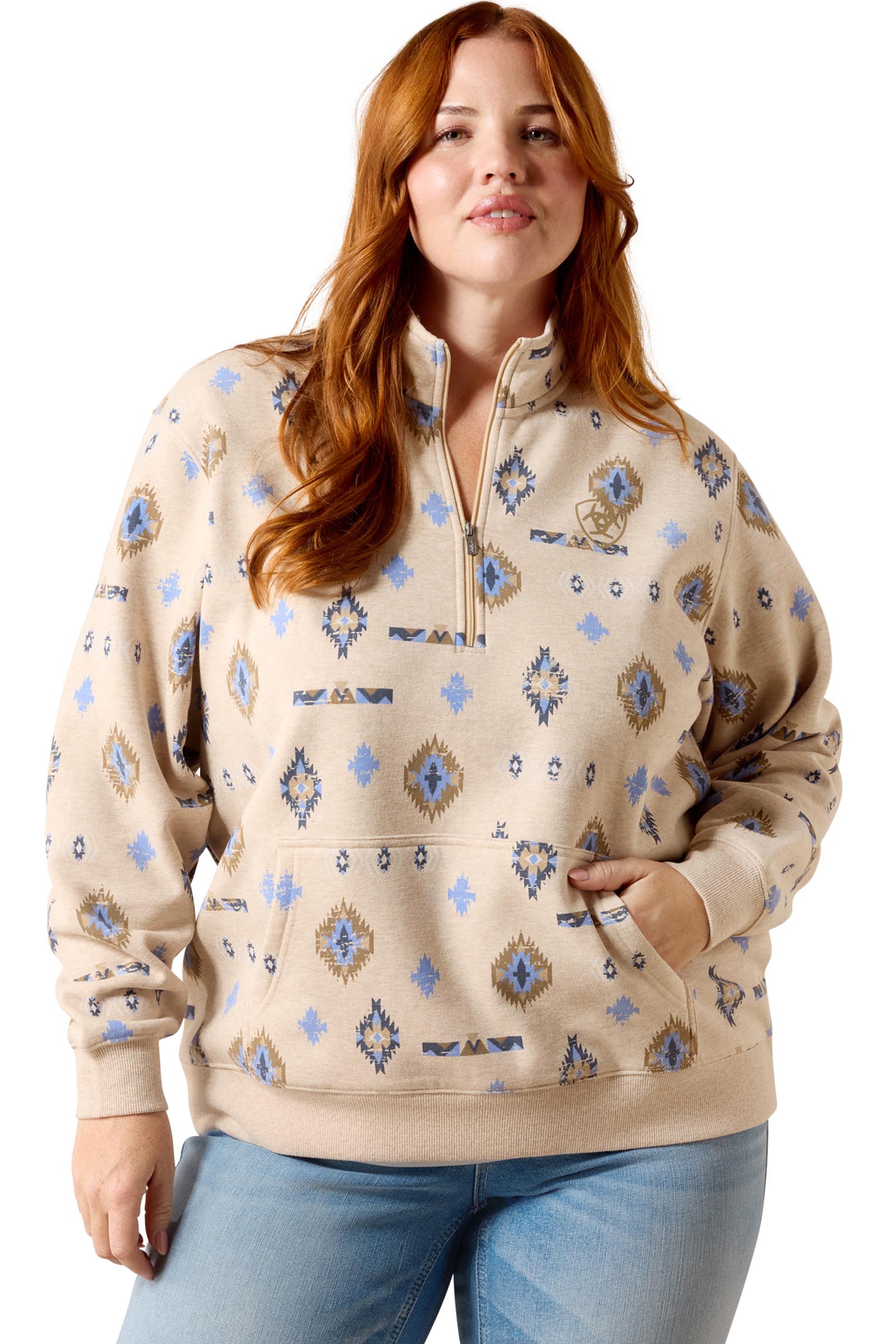 Ariat Women's Sapphire 1/2 Zip Sweatshirt