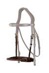 Dy'on D-Collection Leather Covered Rope Noseband