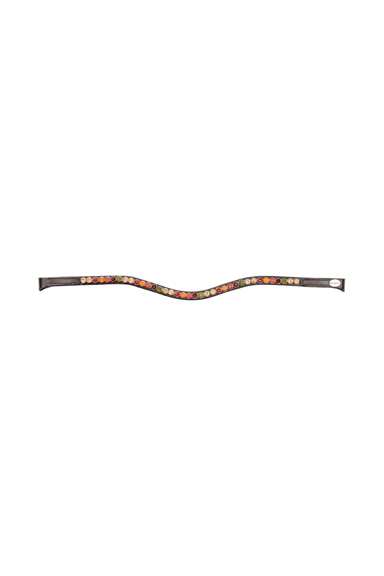 Brown/Brown/Orange Kavalkade Season Dreams Browband