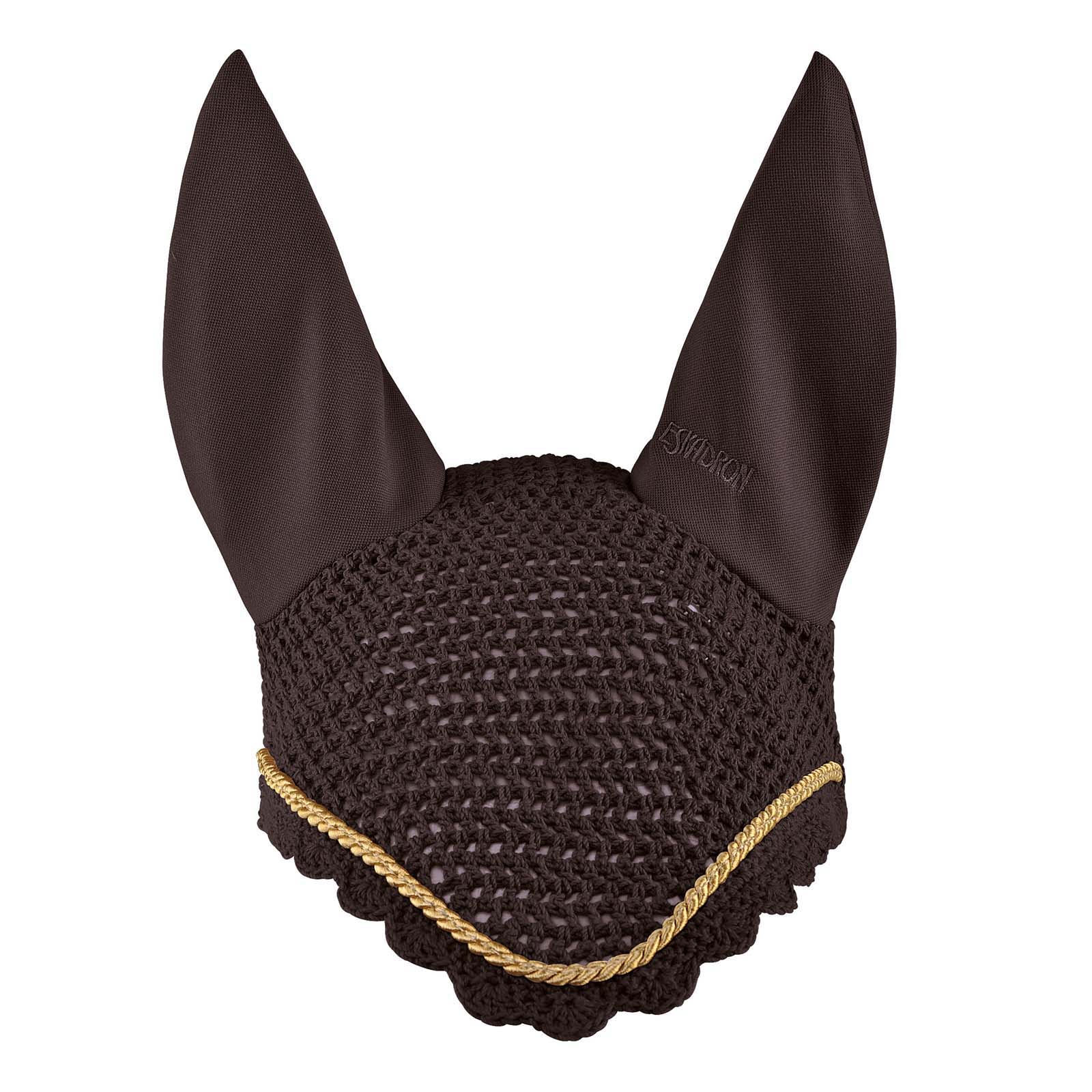 Havana Brown Eskadron Anti Fly Hood GOLD CORD