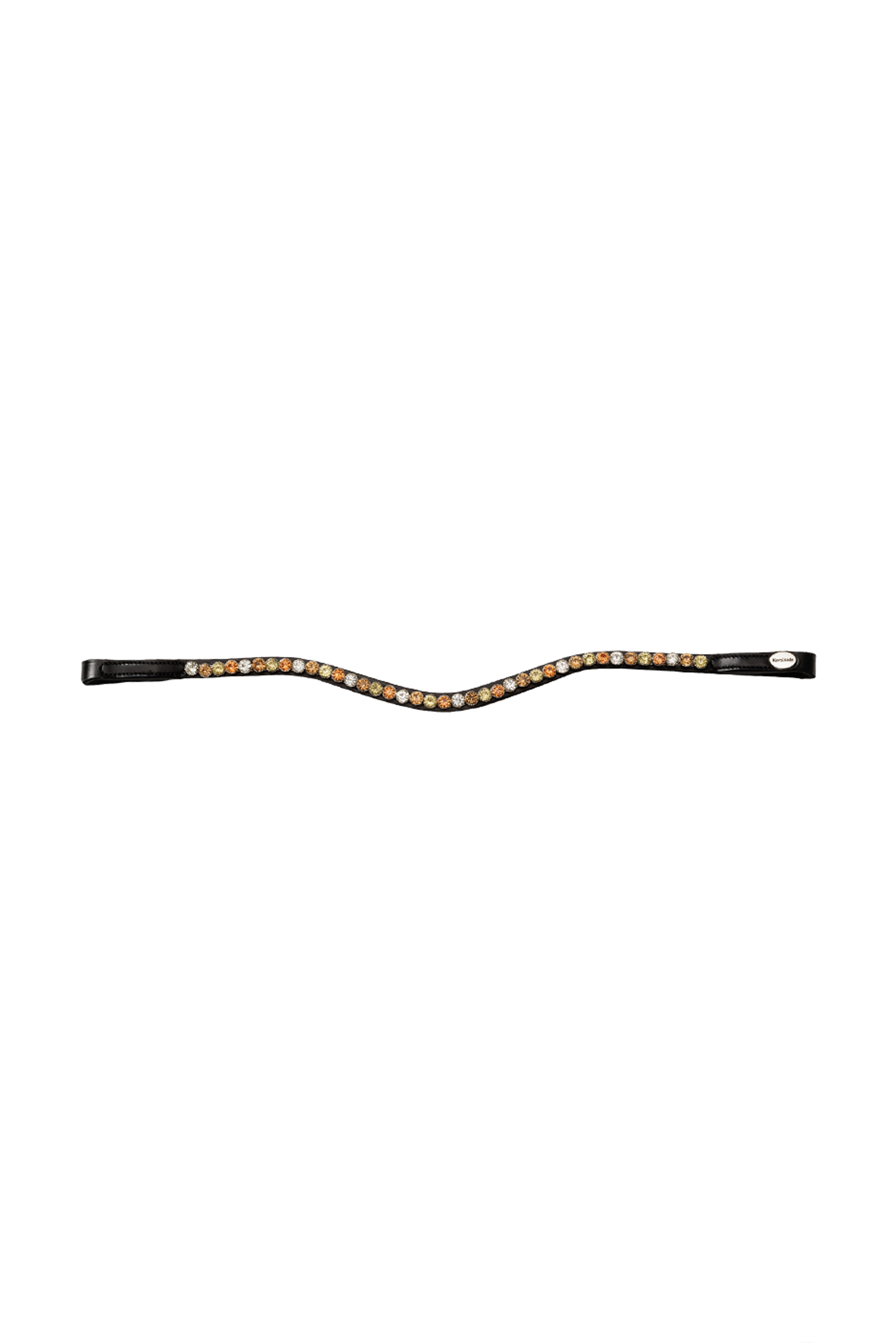 Black/Gold/White Kavalkade Season Dreams Browband