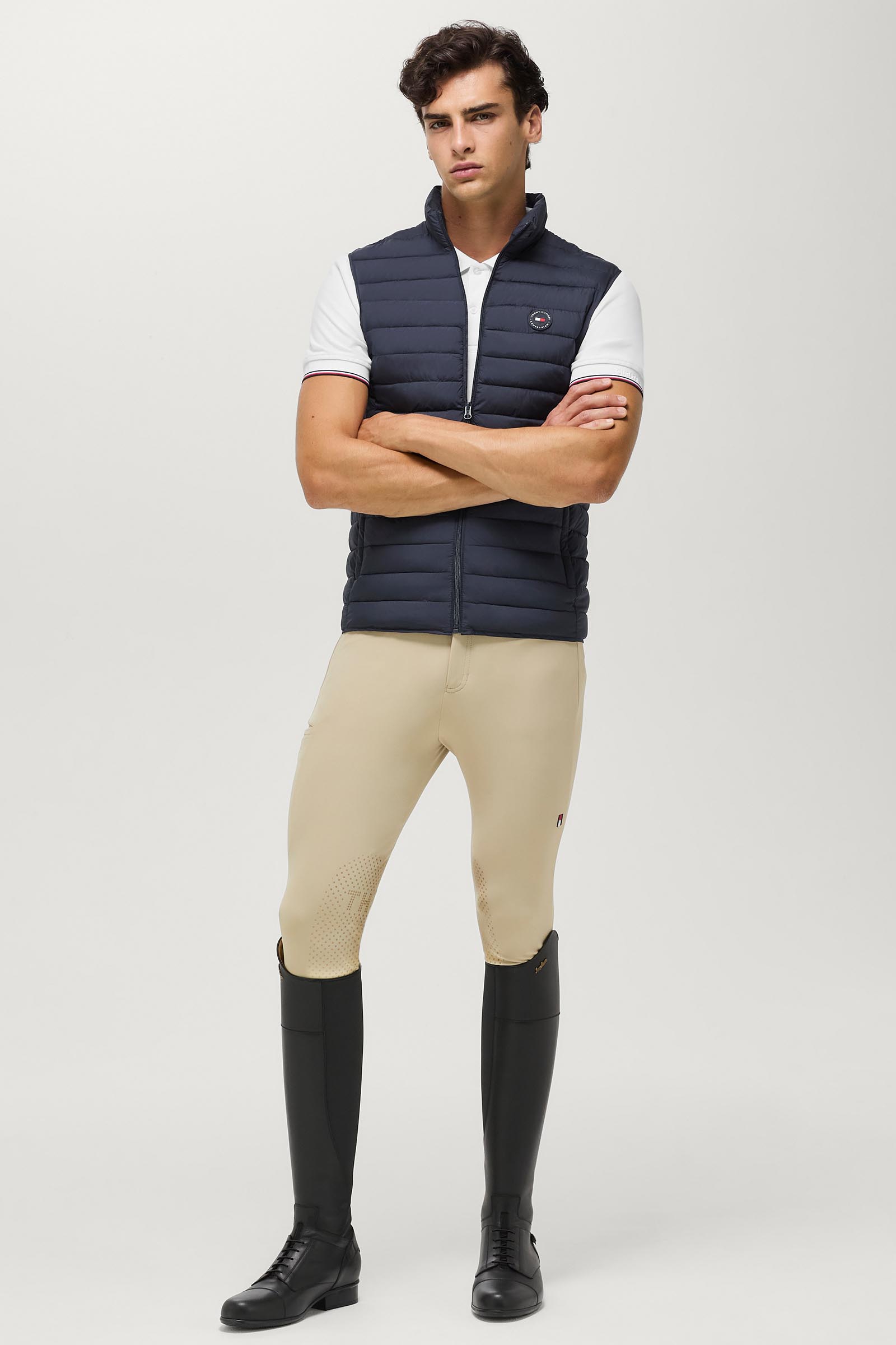 Tommy Hilfiger Equestrian Montero Men's Quilted Vest