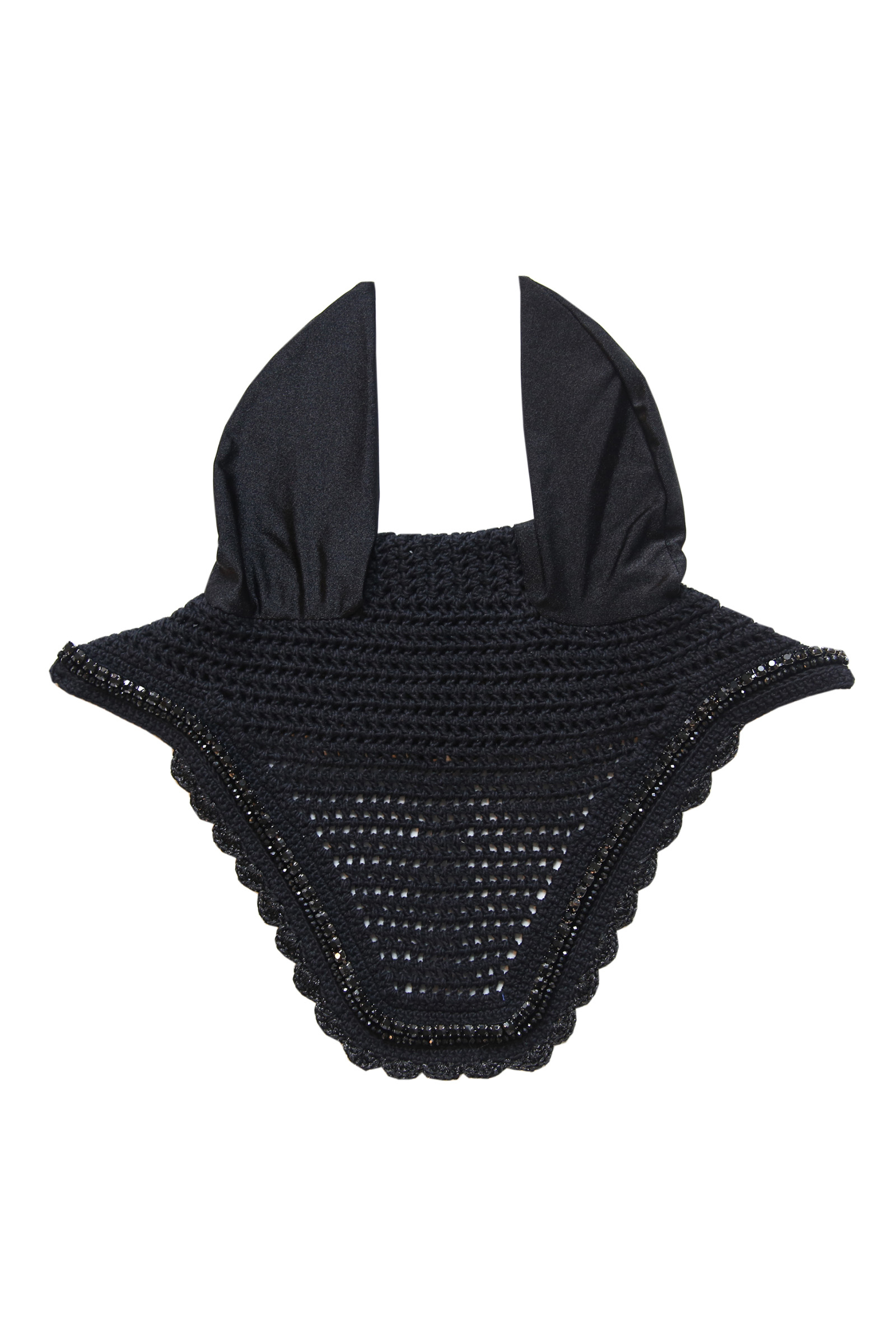 Kentucky Horsewear Fly Veil Wellington Stone & Pearl