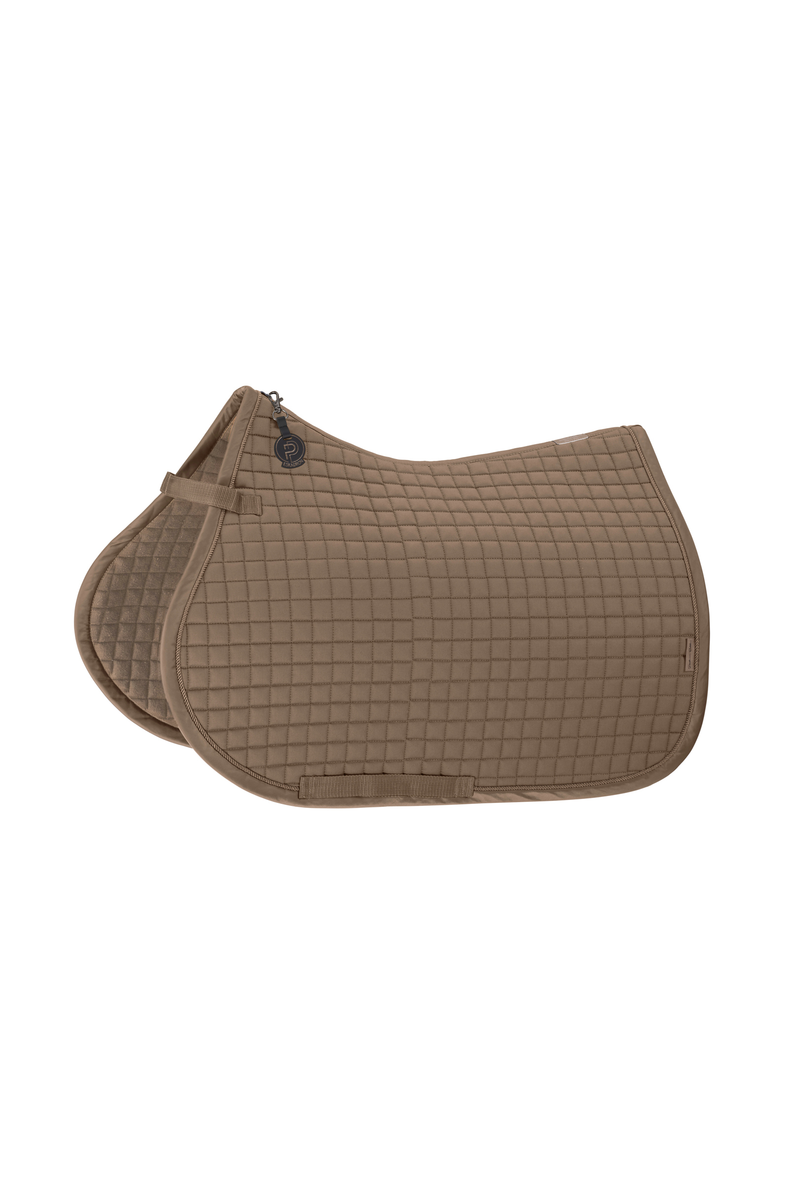 Smoky Taupe Eskadron Platinum 25 Cotton All Purpose Saddle Pad