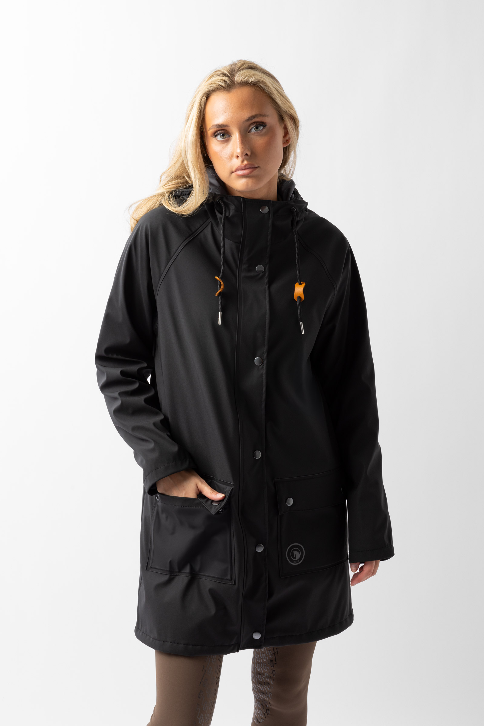 Horze Elise Raincoat with Padded Lining