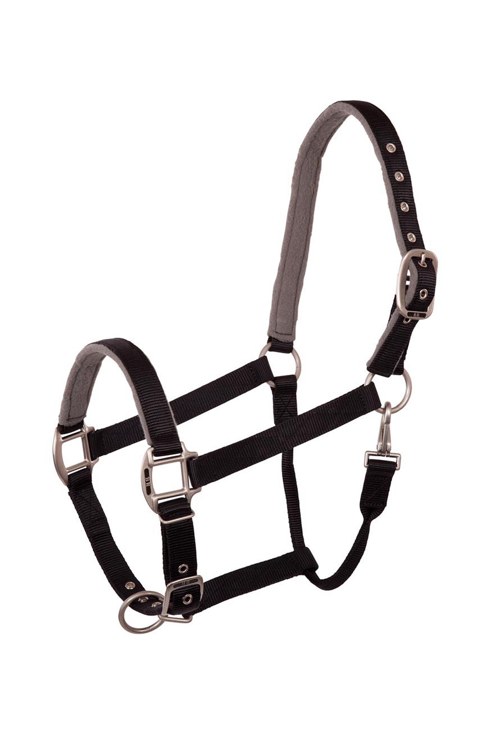 Black BR Event Lined Nylon Halter