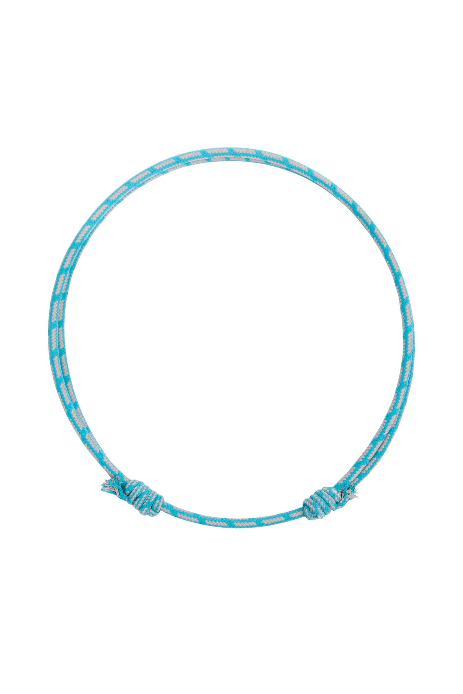 Grey/ aqua blue USG Neck Rope
