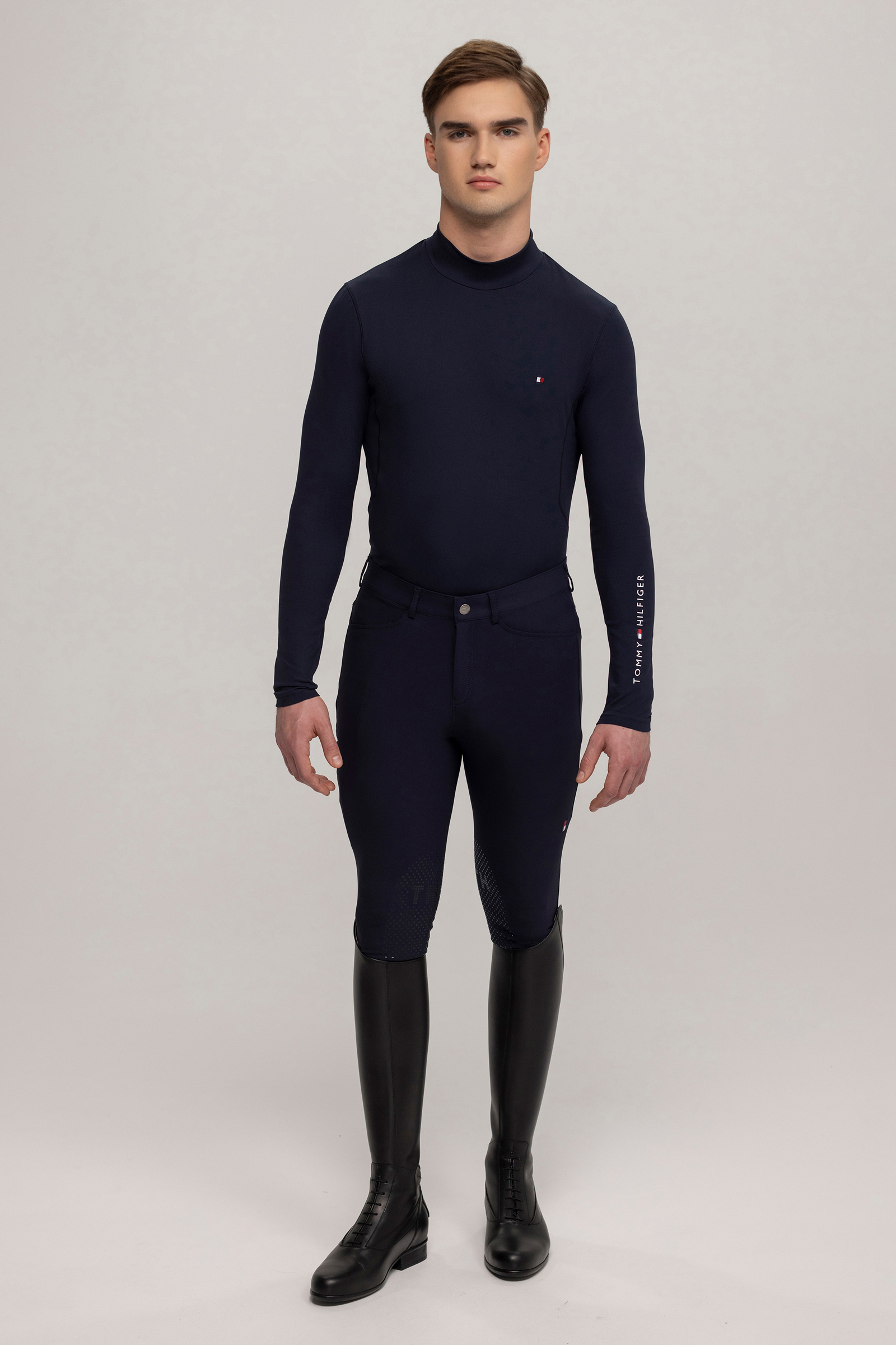 Tommy Hilfiger Equestrian Phoenix Men&acute;s High Neck Longsleeved Shirt