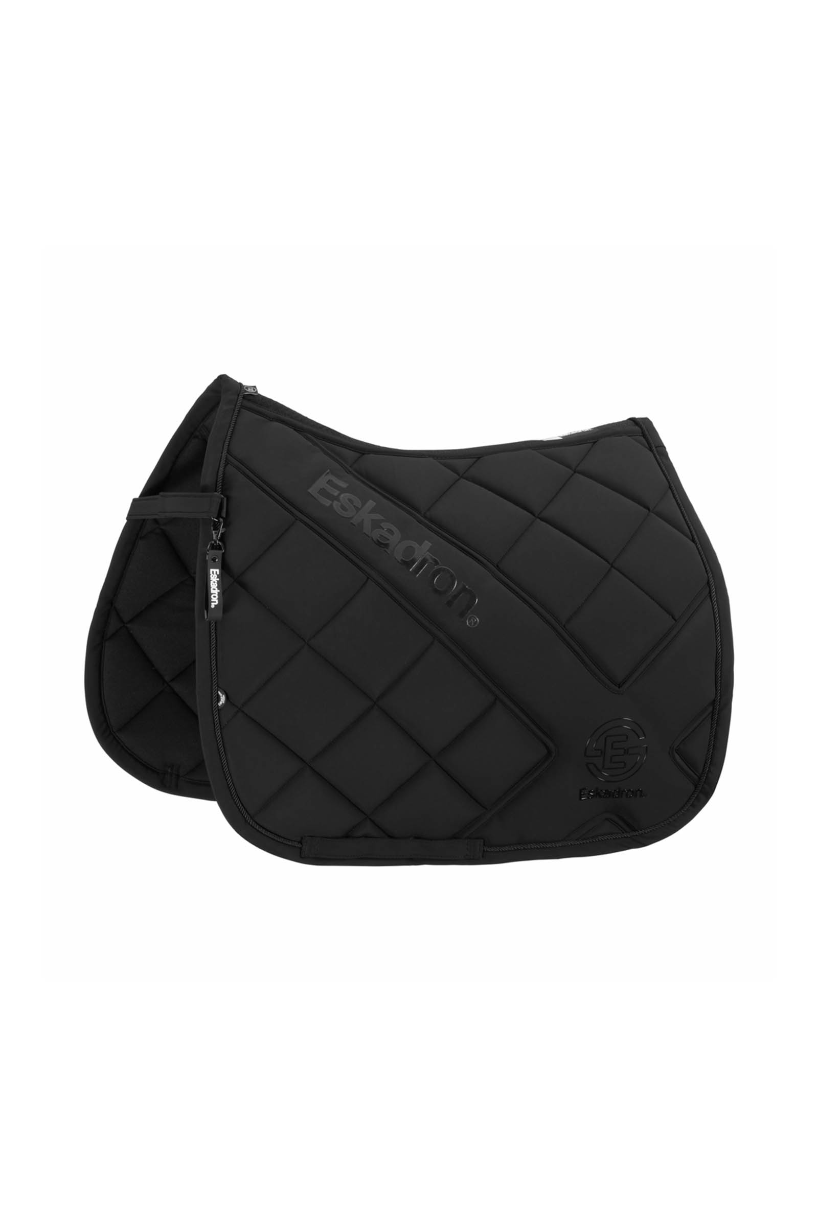 Black Eskadron Dynamics AW25 Softshell Bicross Dressage Saddle Pad