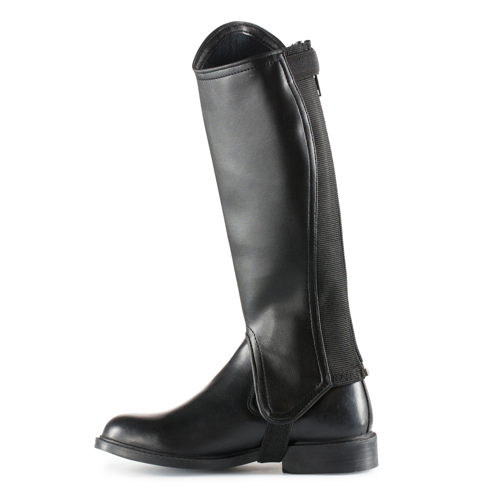 Horze Kids PU Leather Chaps with Bling Loop