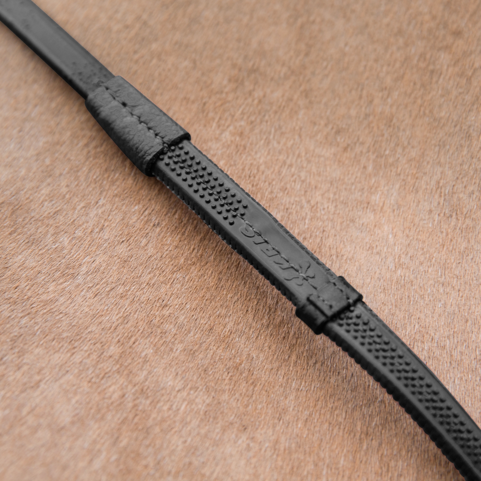 Horze Soft Grip Rubber Reins w/stoppers