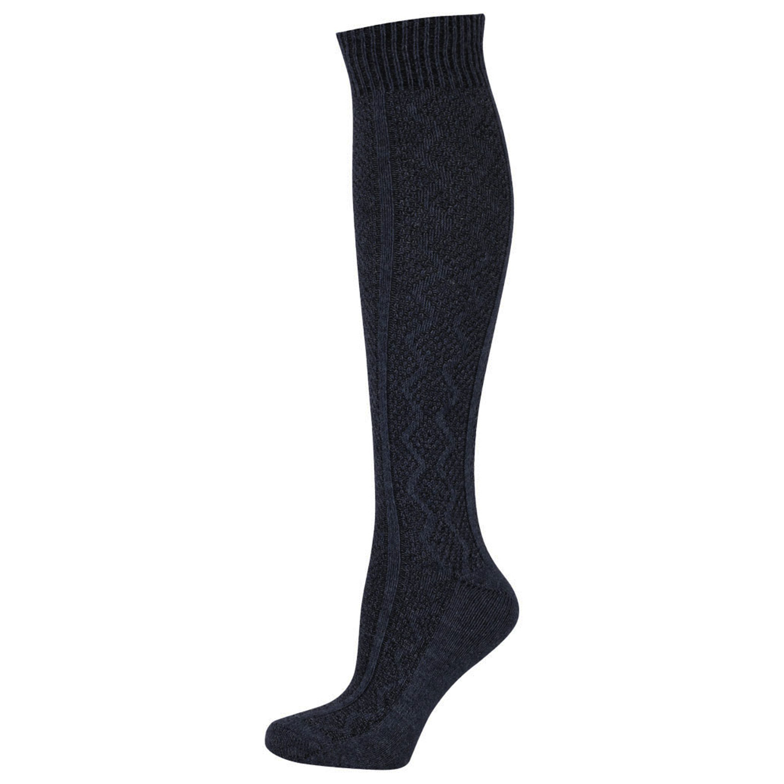 Dark Navy Horze Clara Winter Riding Socks