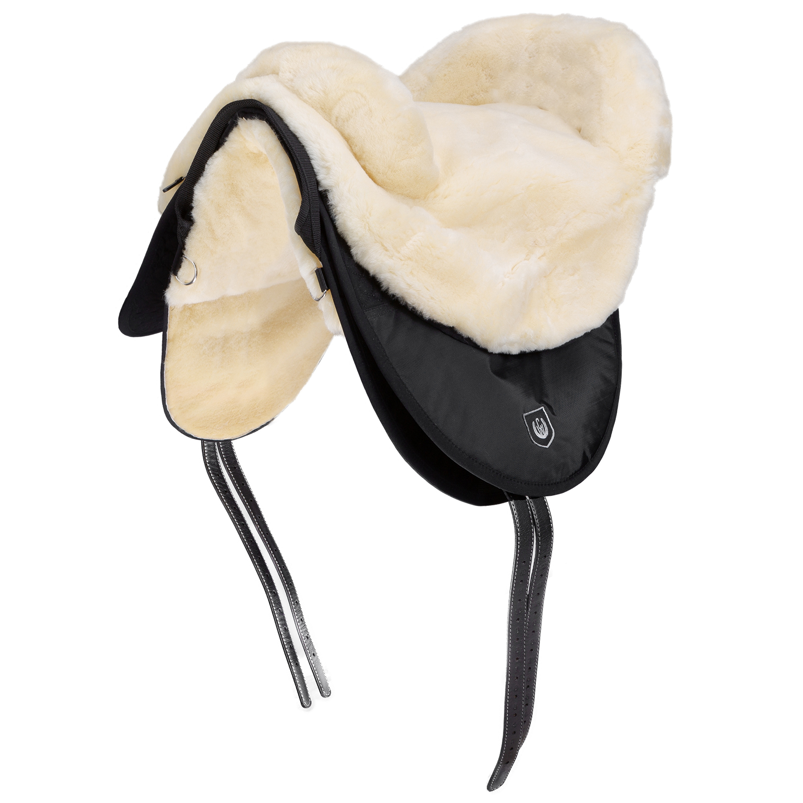 Off White/Black Christ Cloud Special + Bareback Riding Saddle w/ Composite Foam Panels