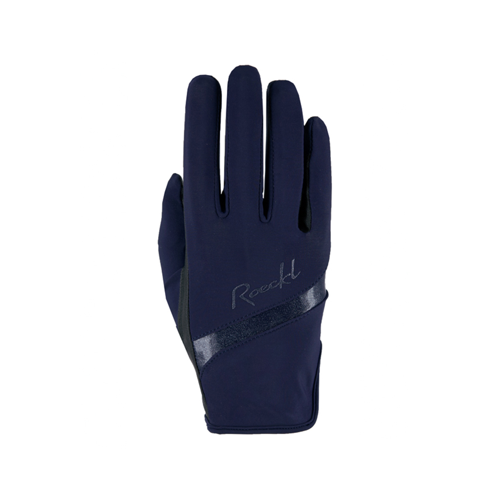Dark Blue Roeckl Lorraine Riding Gloves