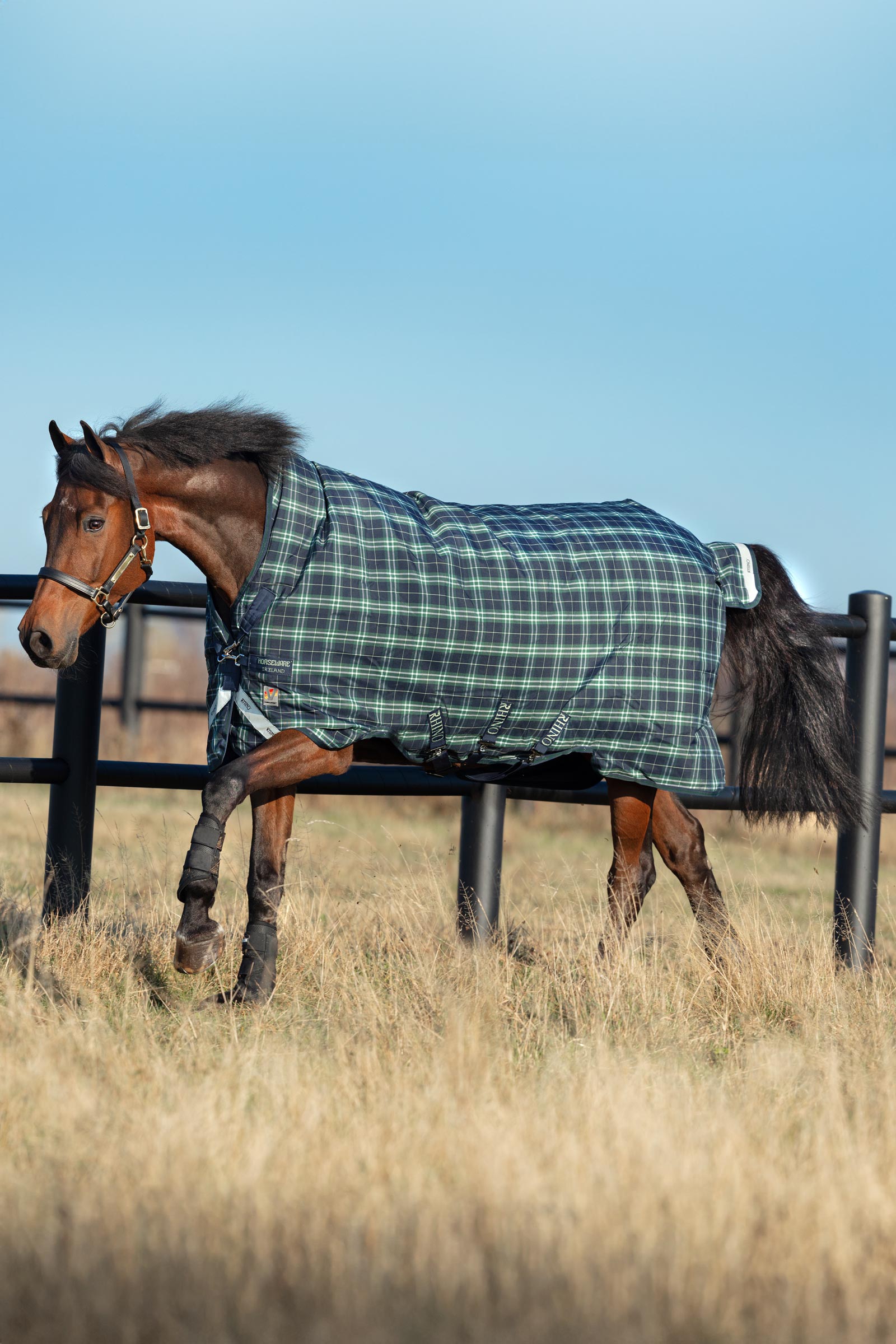 Horseware Rhino Wug Vari-Layer Turnout Rug with High Neck, 250g