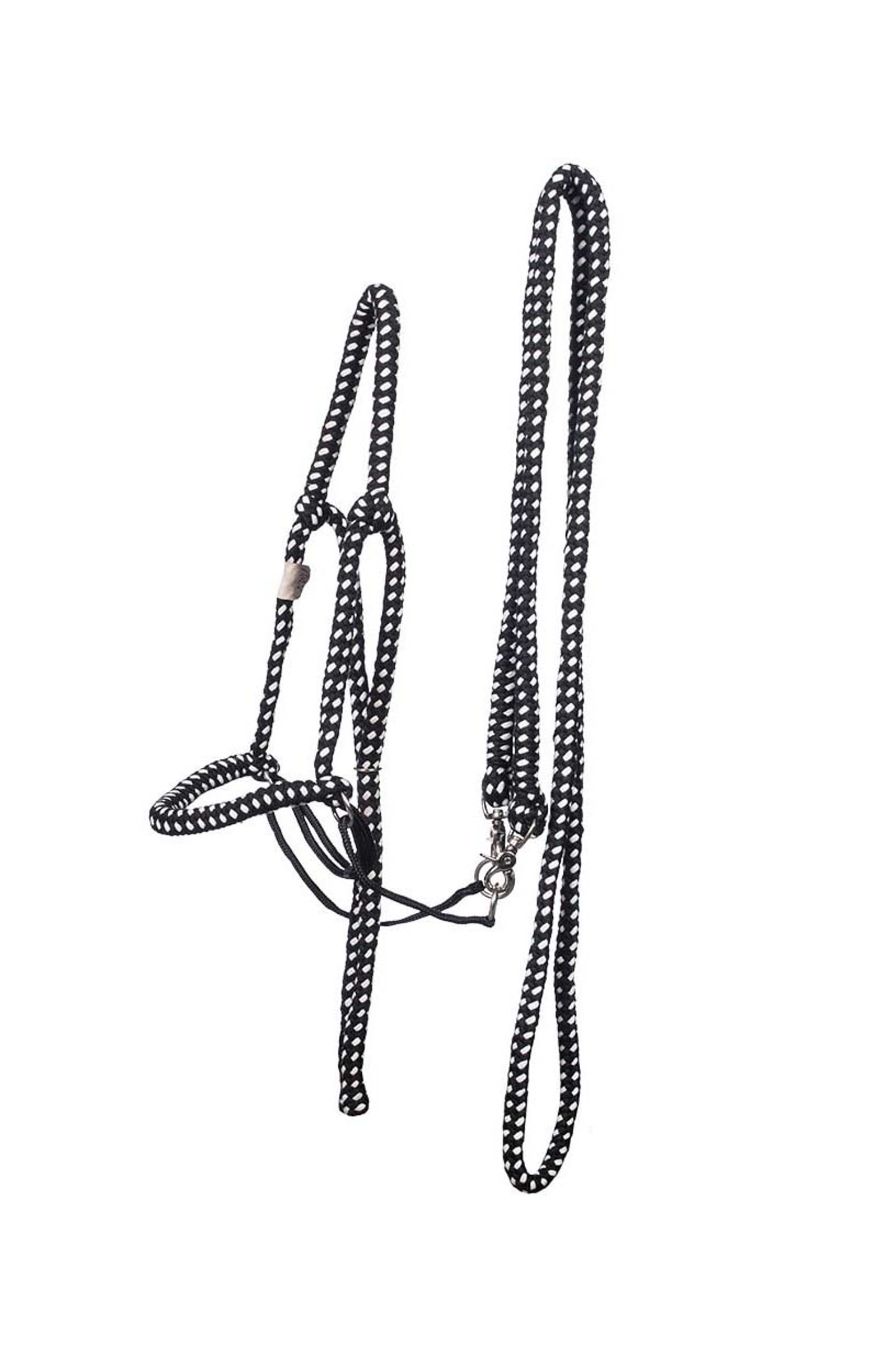 F.R.A. Freedom Riding Articles Nanouk Bitless Bridle (System 4) Cotton w/ Clip Reins