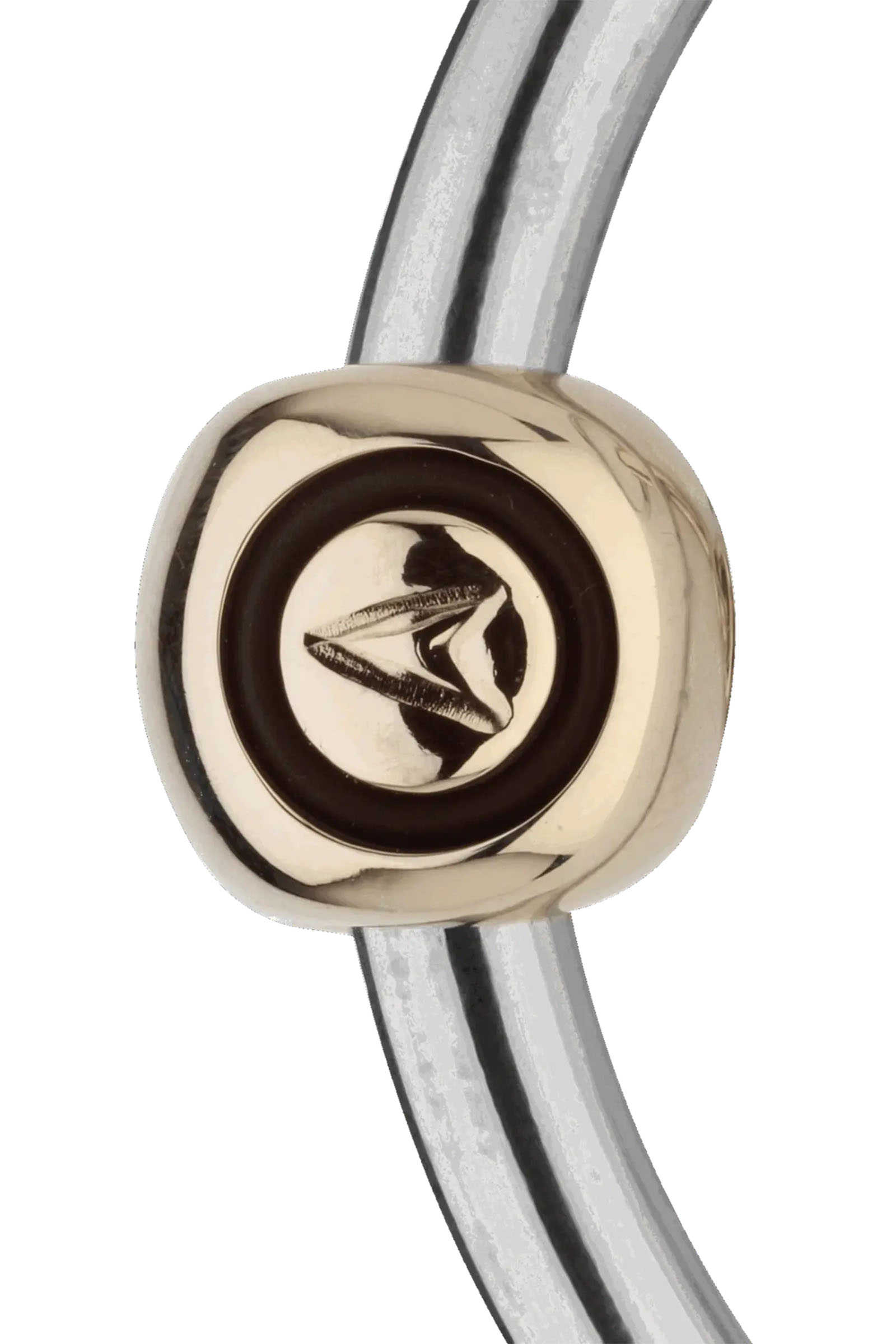 Sprenger Novocontact Eggbutt Bradoon 14mm Double Jointed Sensogan D-Shaped Rings